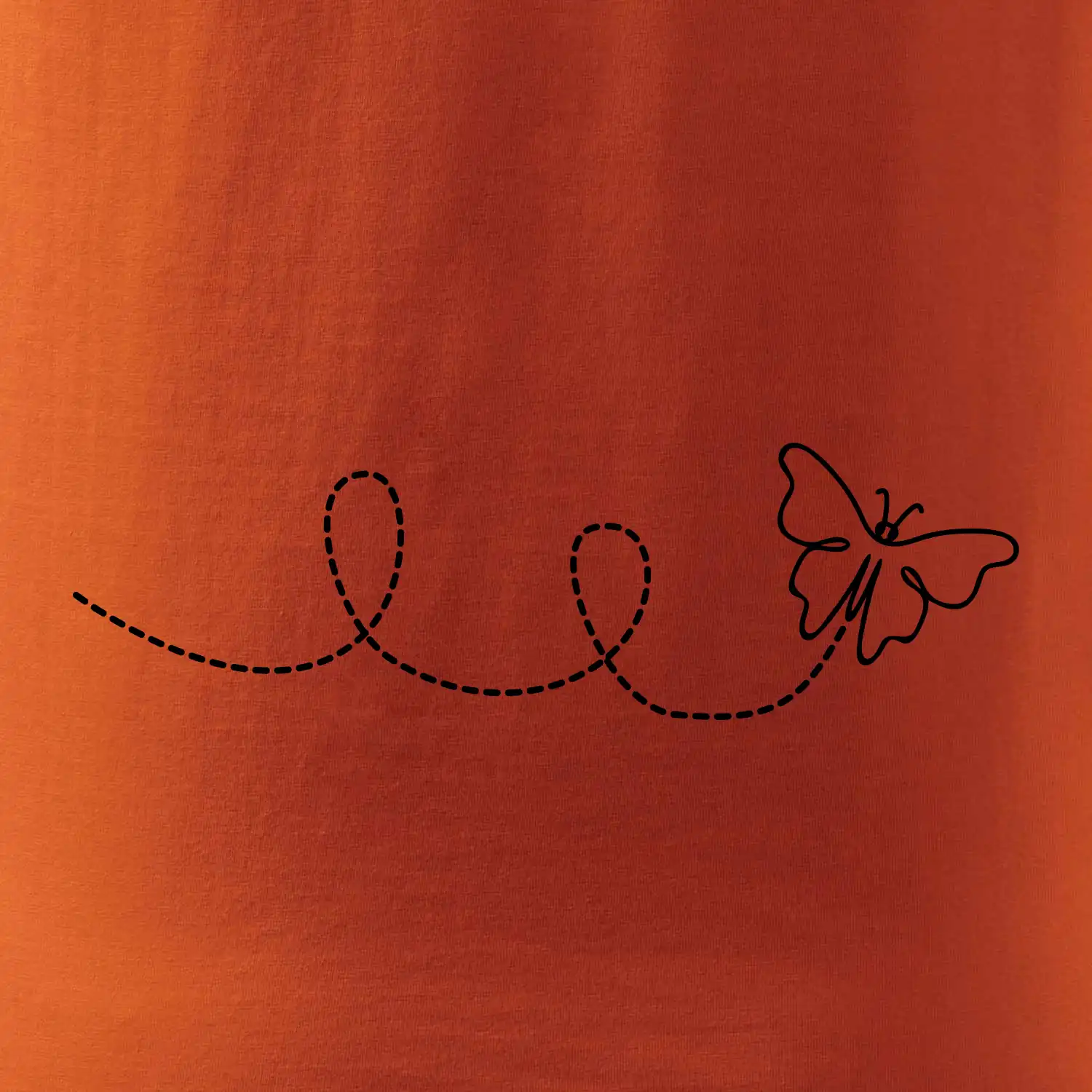 Dráha letu motýla - smyčka