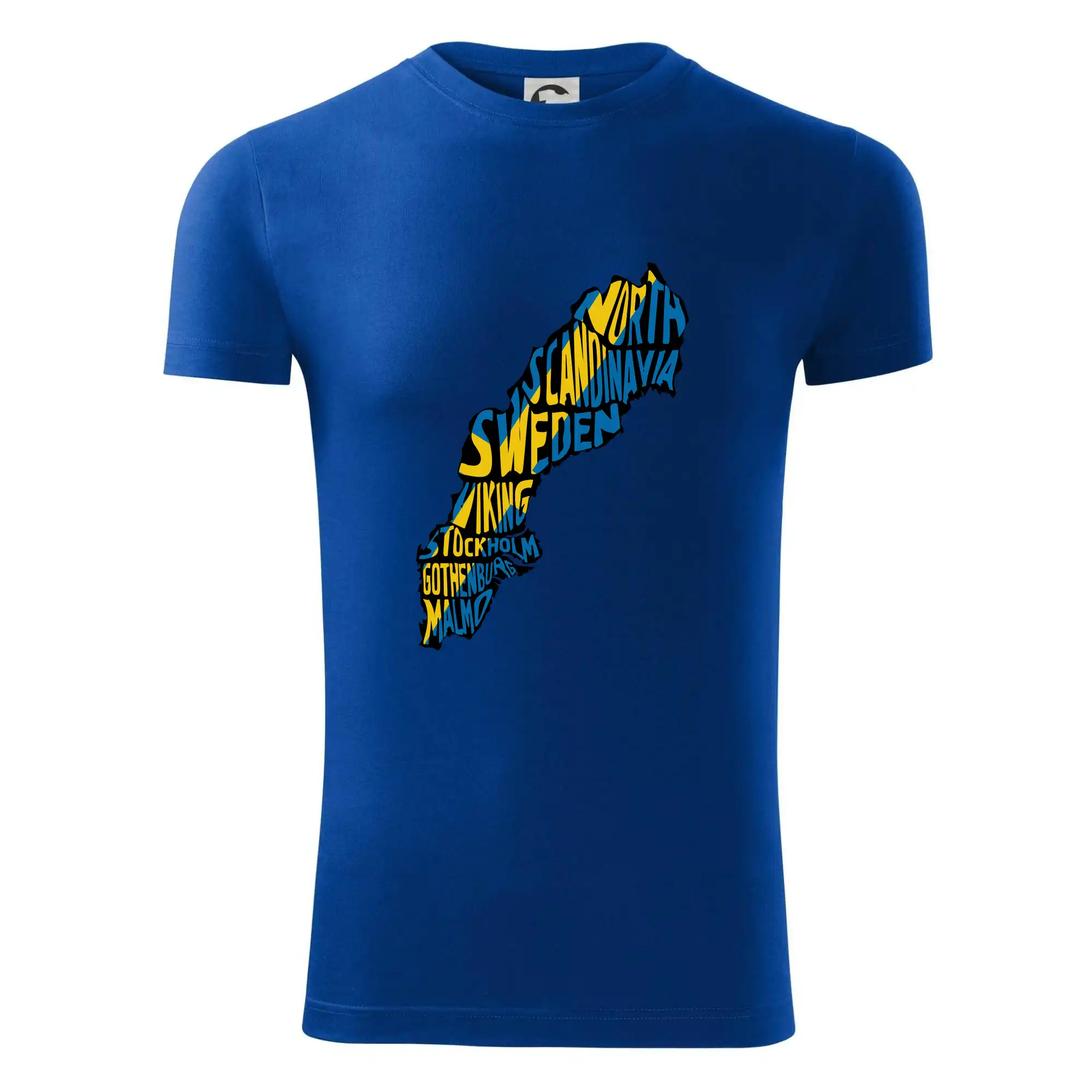 Mapy - názvy měst - Švédsko