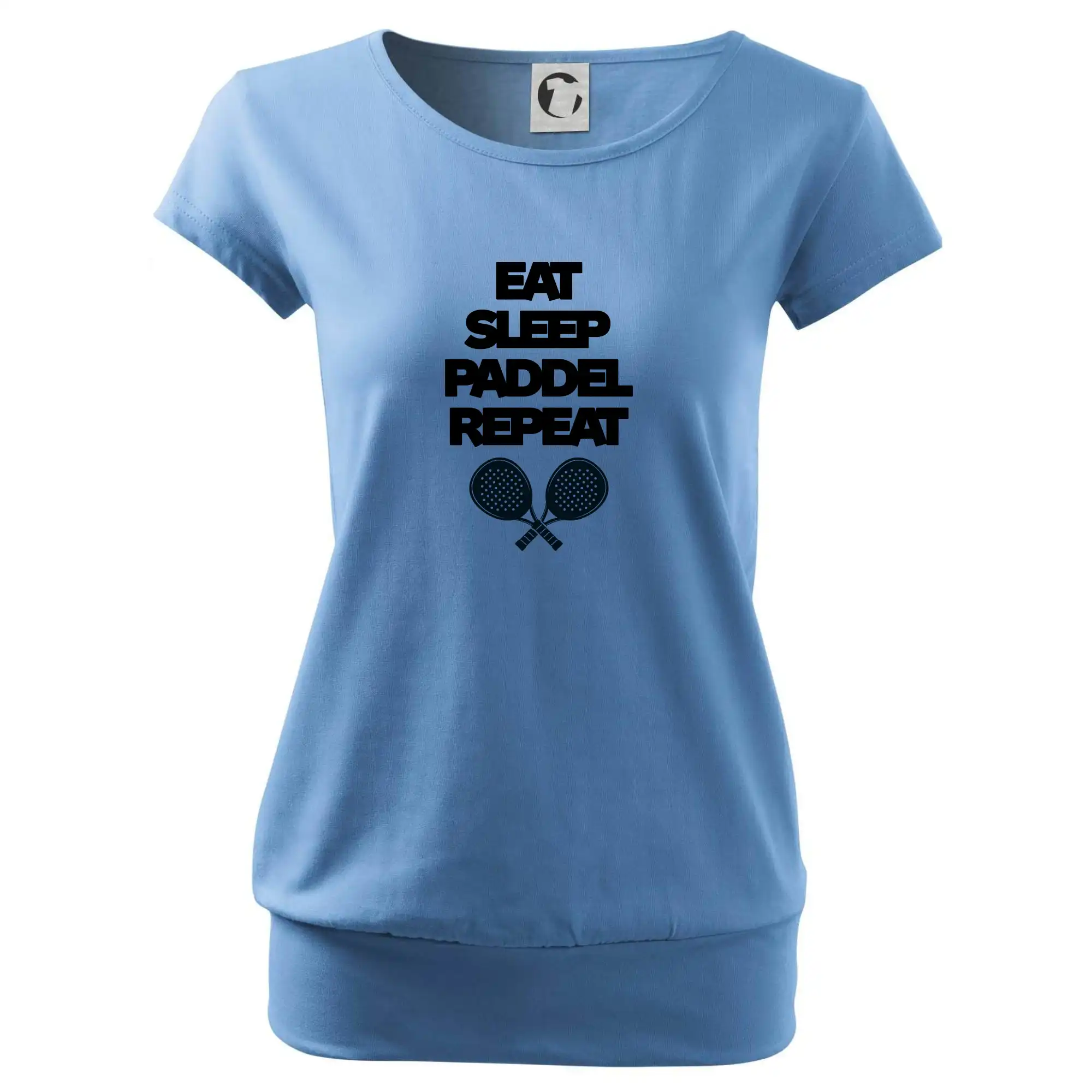 Eat sleep paddel repeat pod sebou