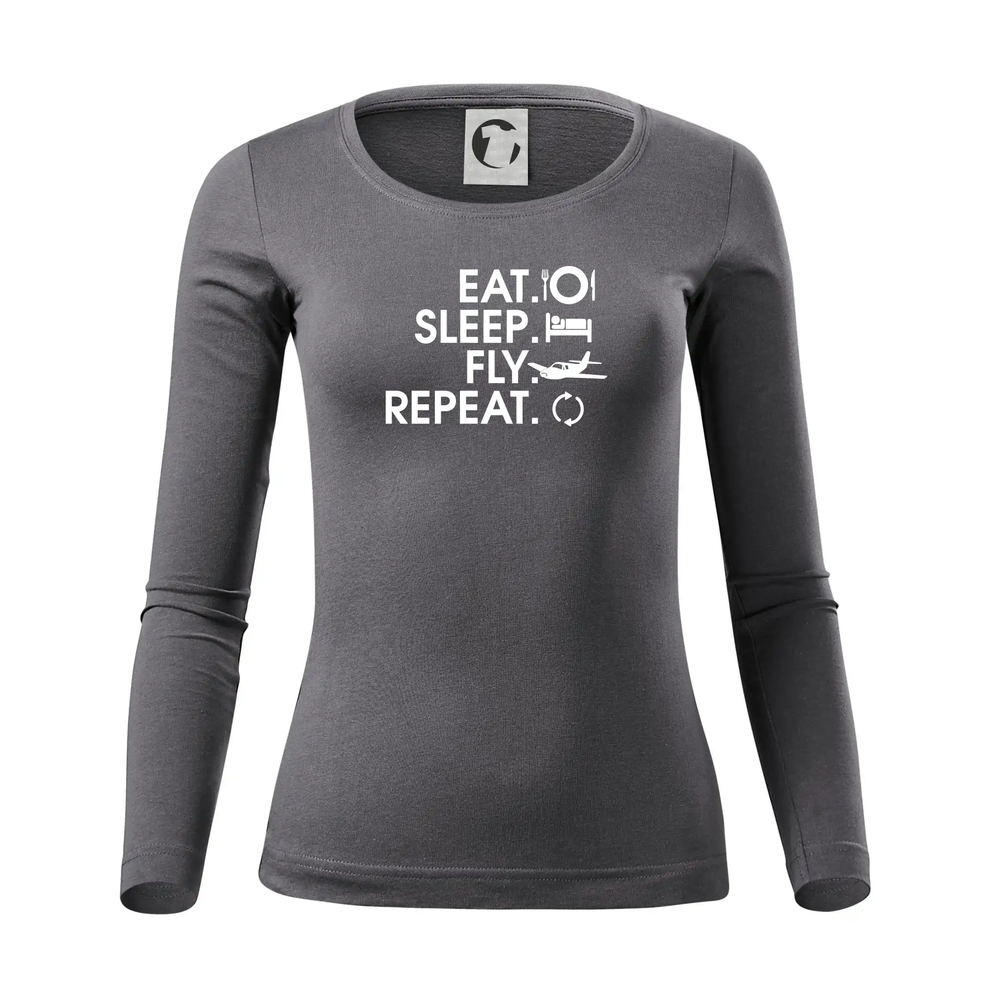 Eat sleep fly repeat