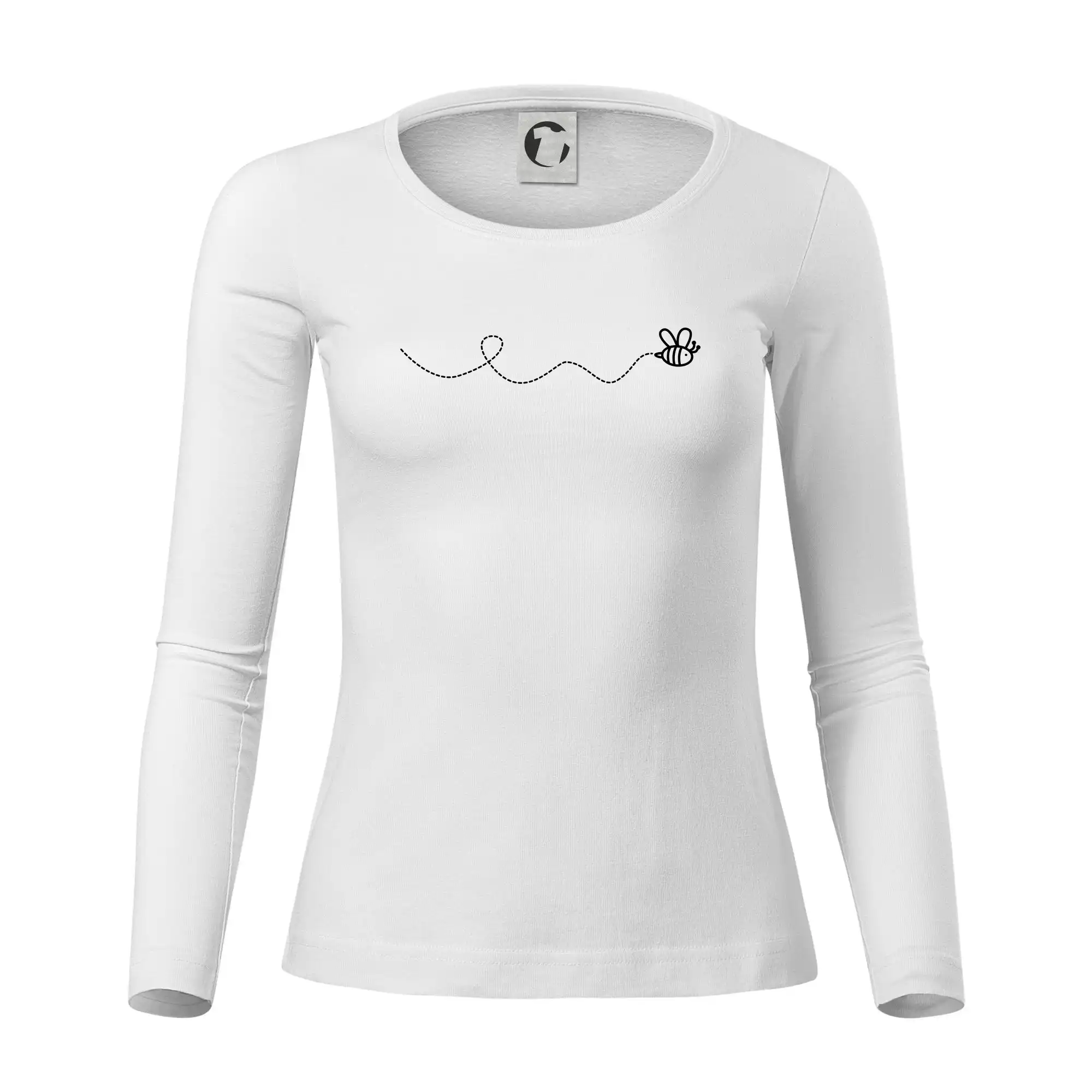 Dráha letu včely - vlnovka