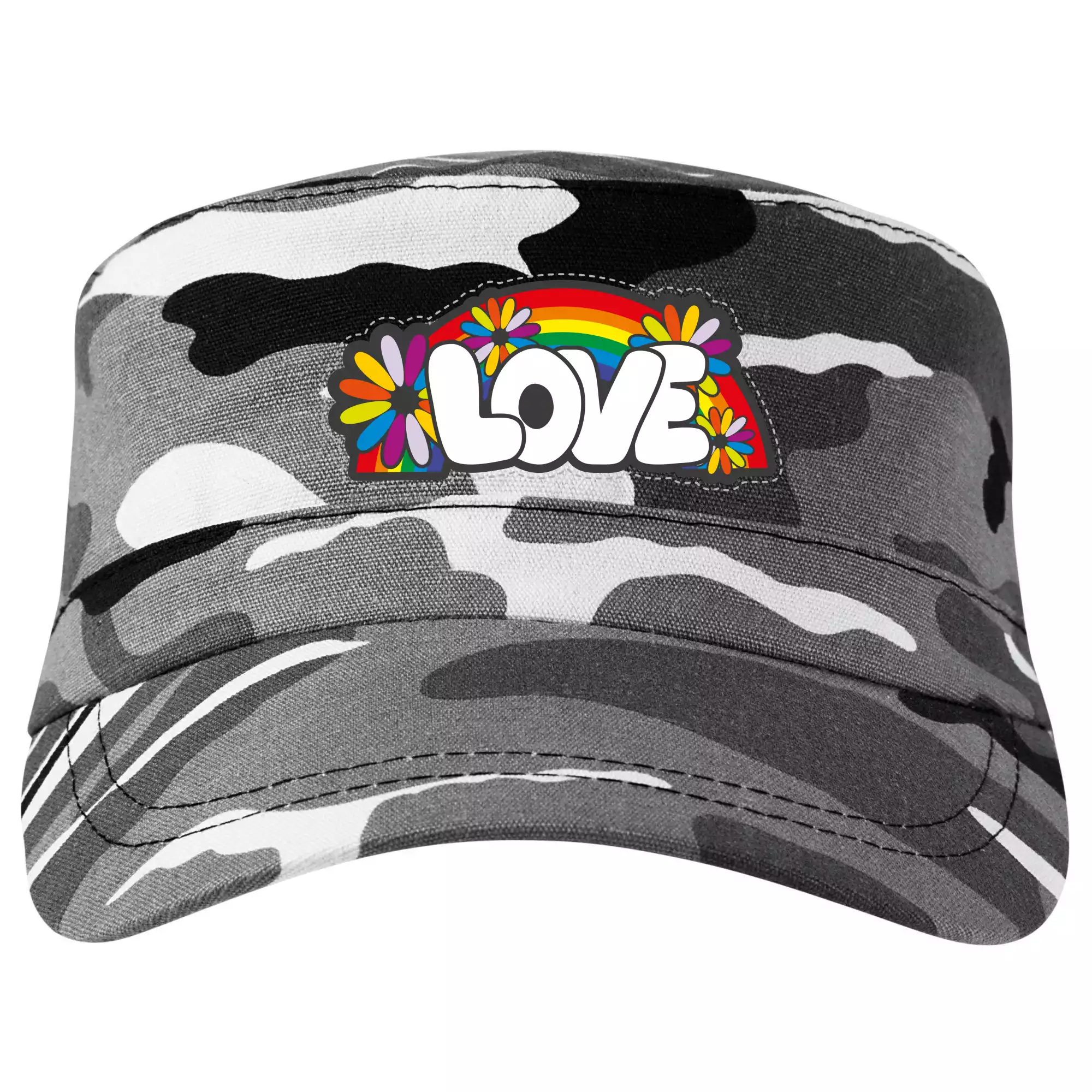 Love s duhou v pozadí