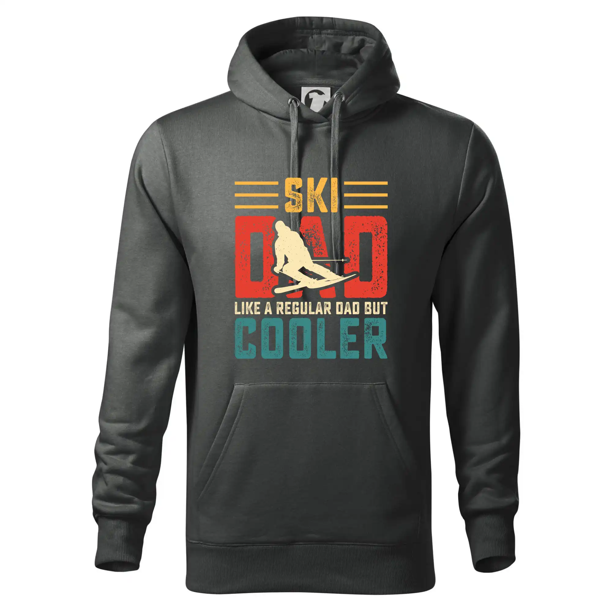 Ski dad like a regular dad but cooler