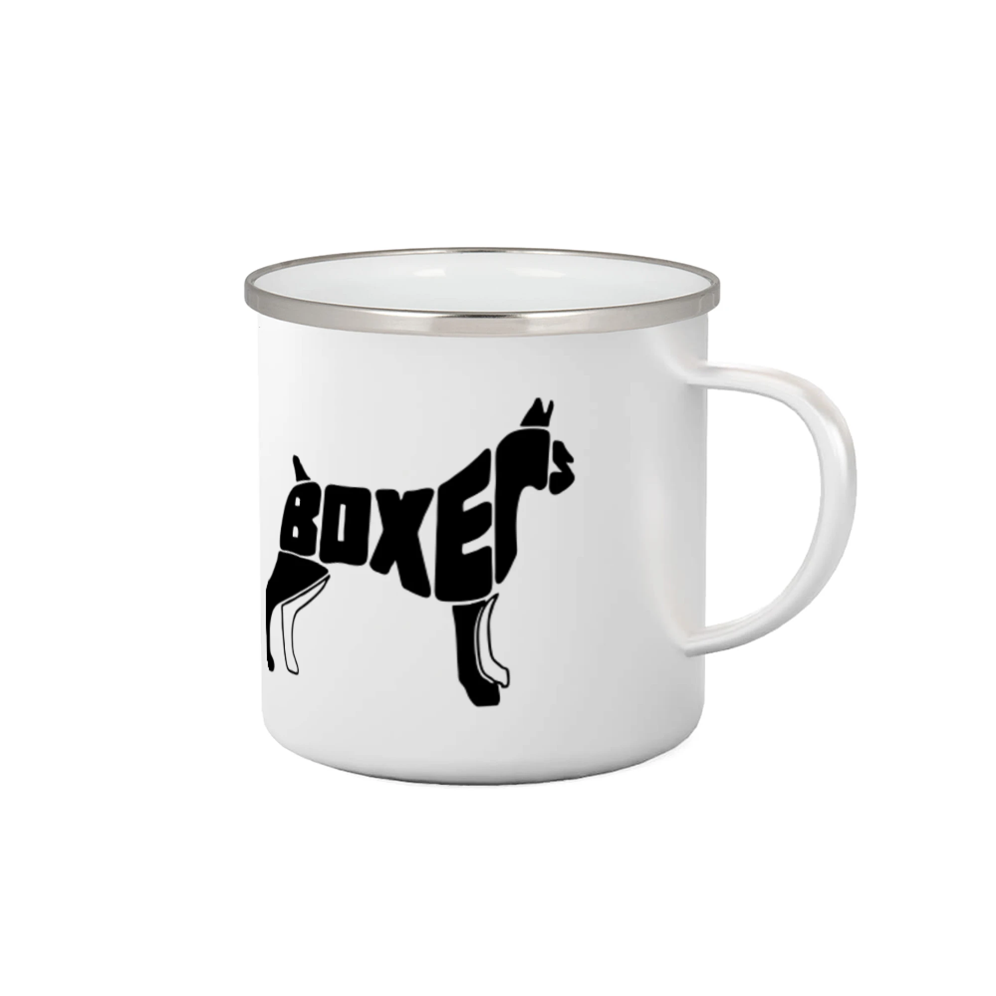 Ostatné psie plemená - Boxer nápis v tele - Plecháčik