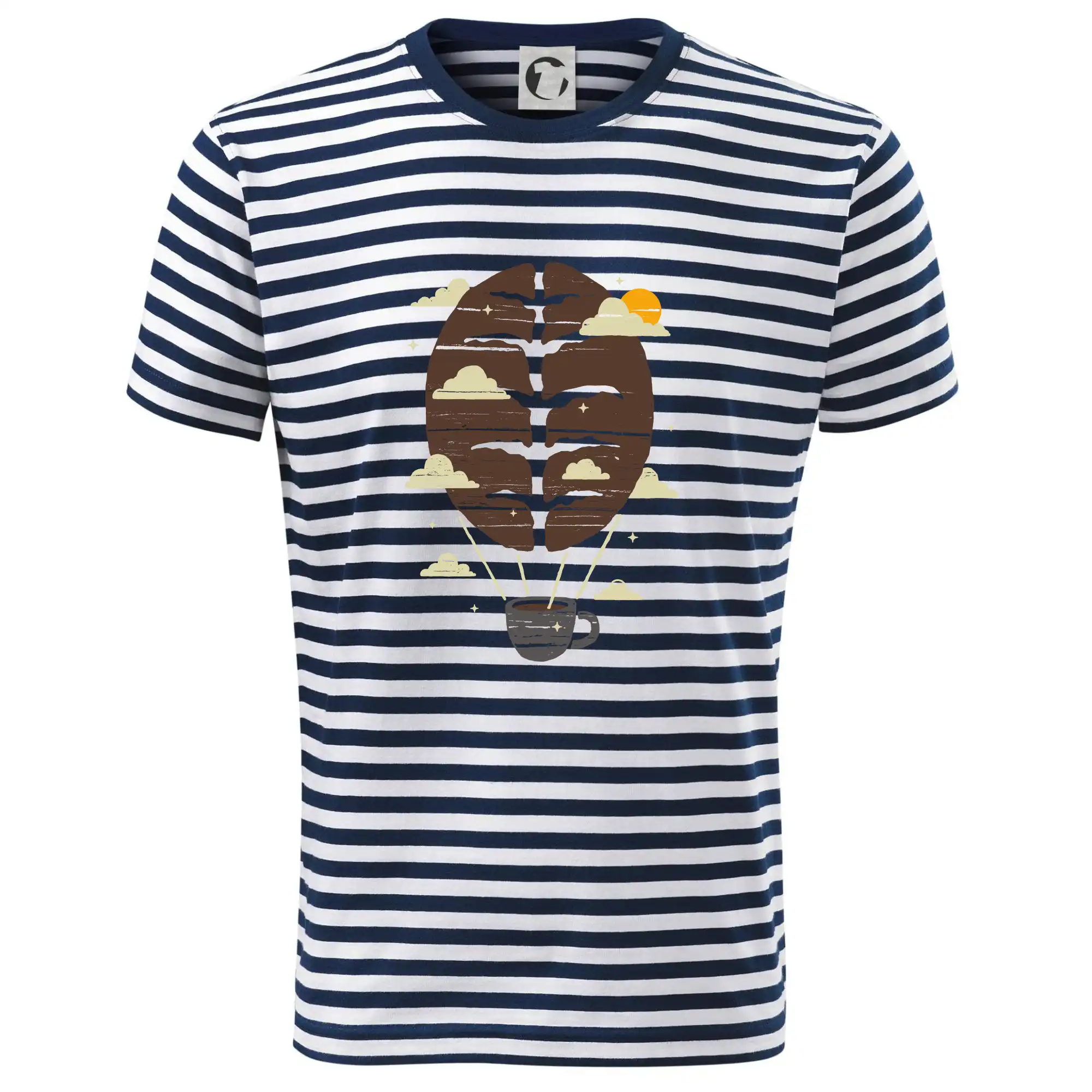 Motívy pre baristu a milovníkov kávy - Balón s kávou - Tričko na vodu