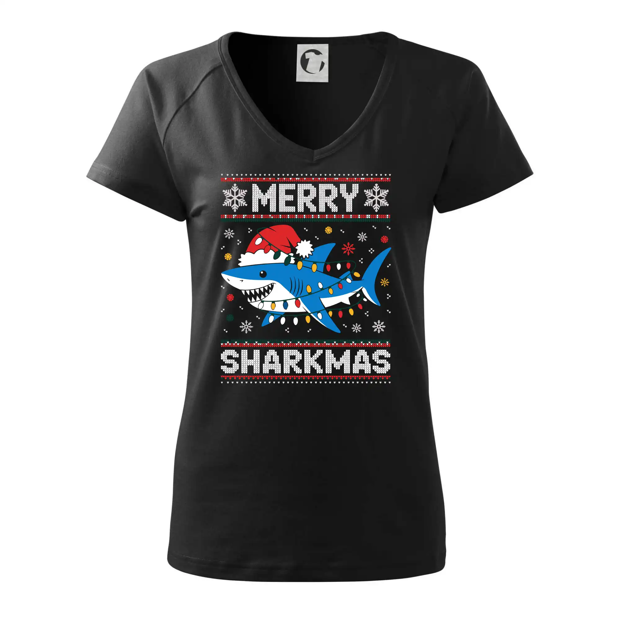 Vianočné tričká - Merry Sharkmas - Tričko dámske Dream
