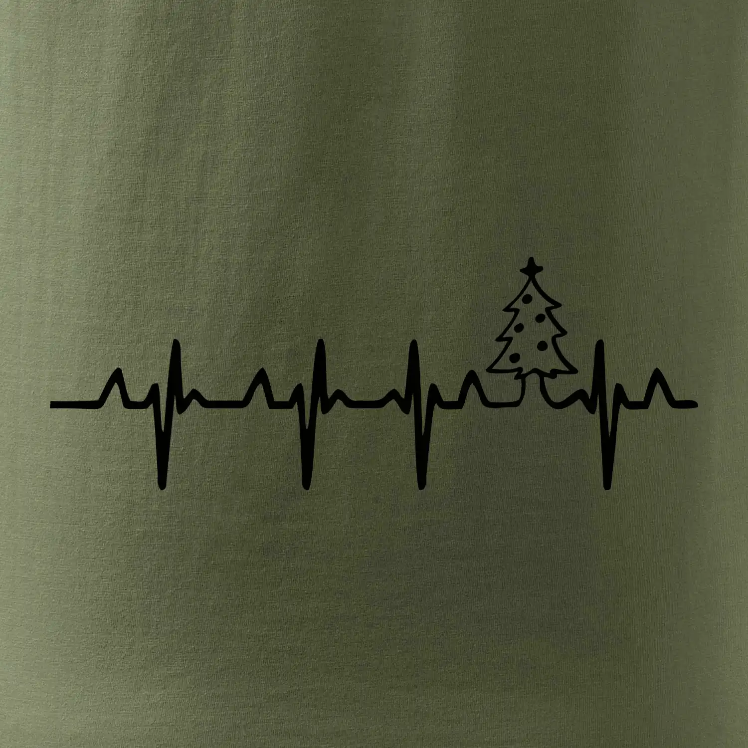 EKG Vánoční stromek
