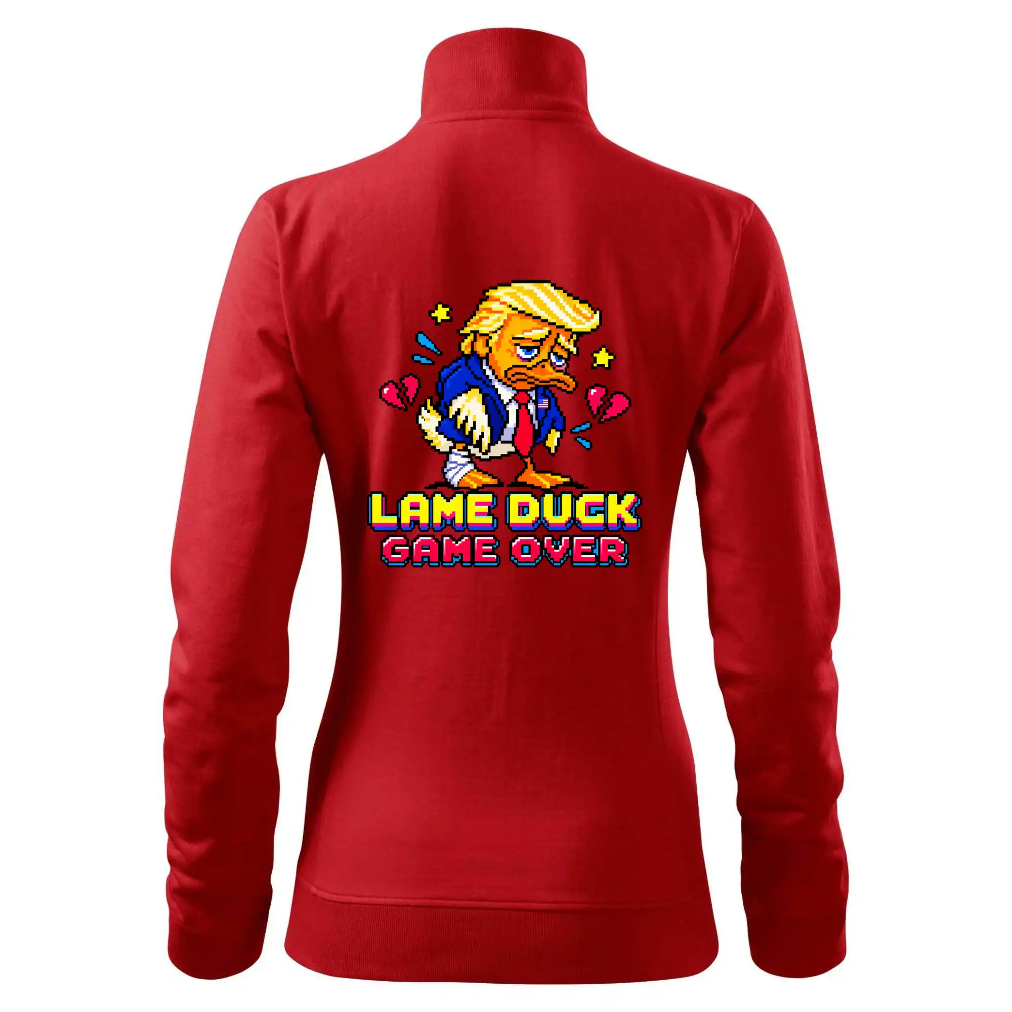 Trump lame duck pixel art game over