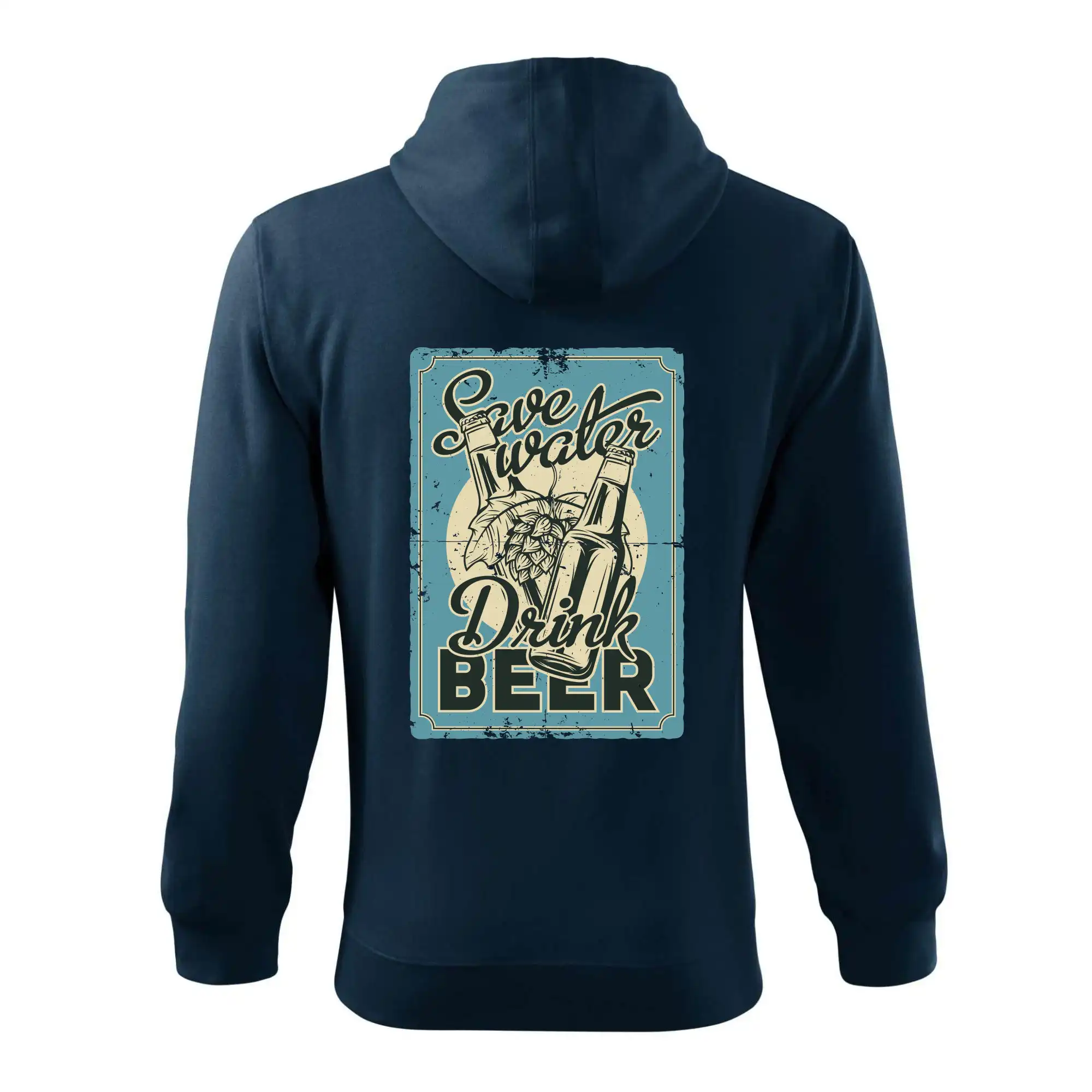 Save water drink beer poster