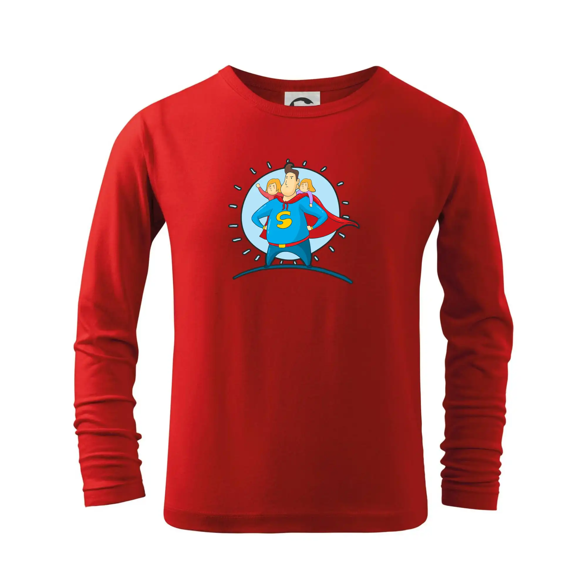 Táta superman - holka a holka