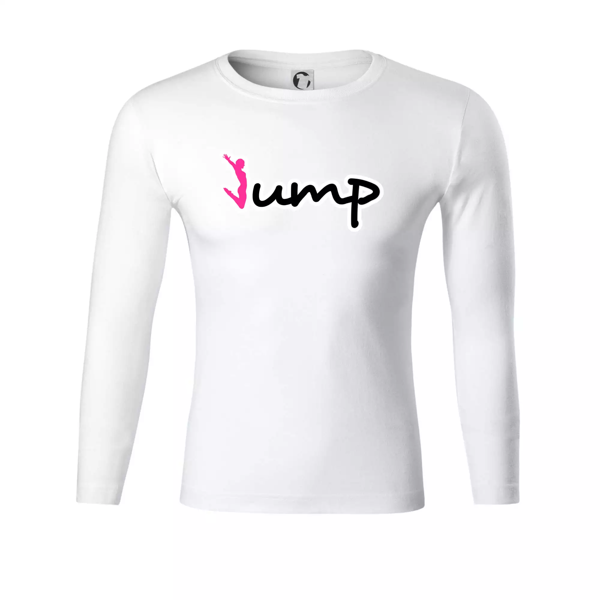 Jump - nápis a panáček