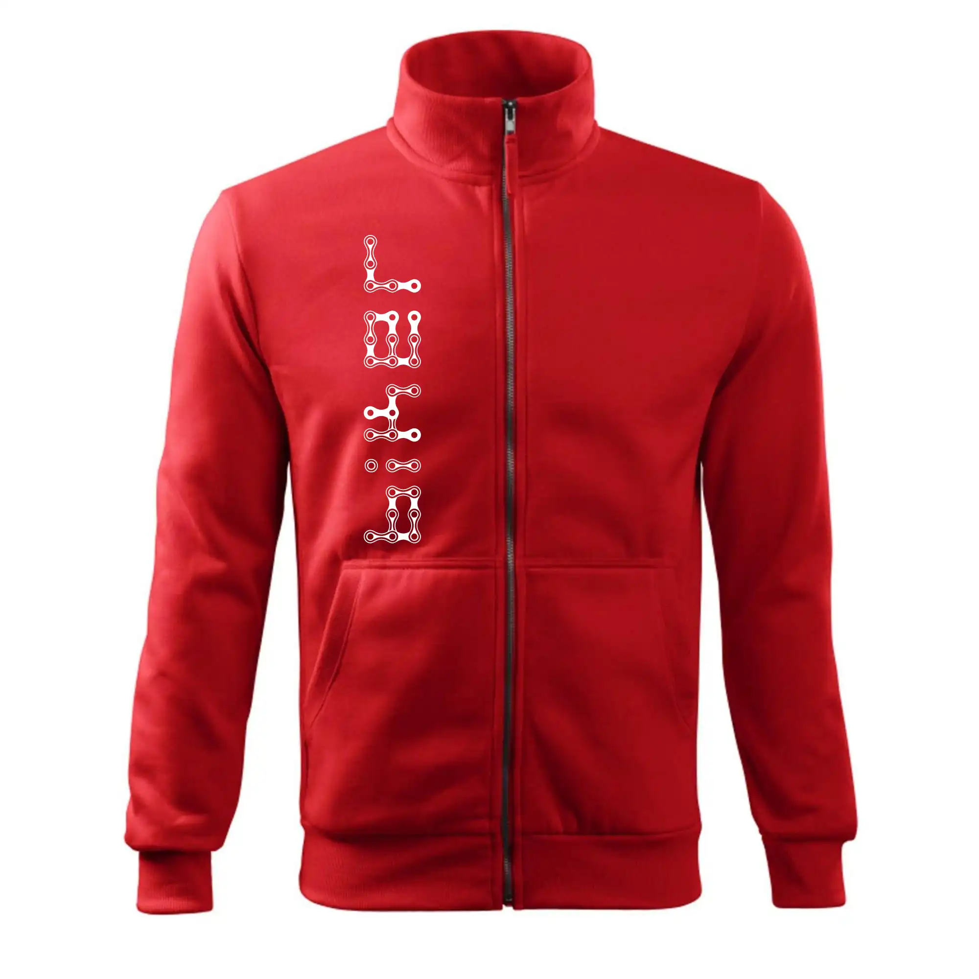 Biker nápis na výšku řetěz