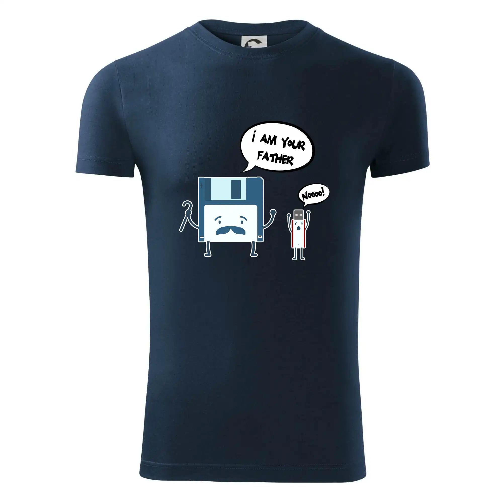 Tričká pre ajťákov - I am your father USB - Viper FIT - Pánske zúžené tričko