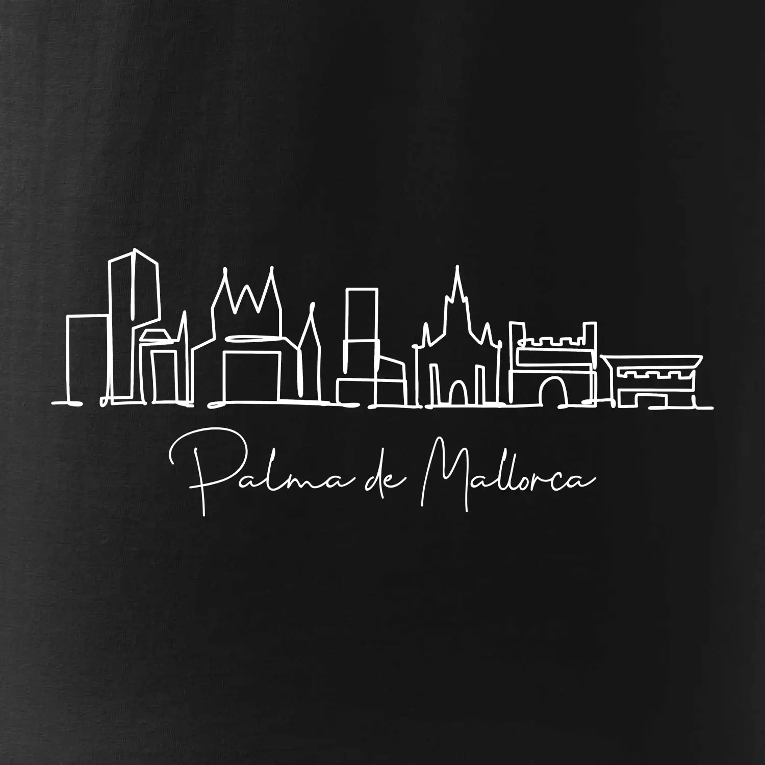 Mallorca - Siluety památek