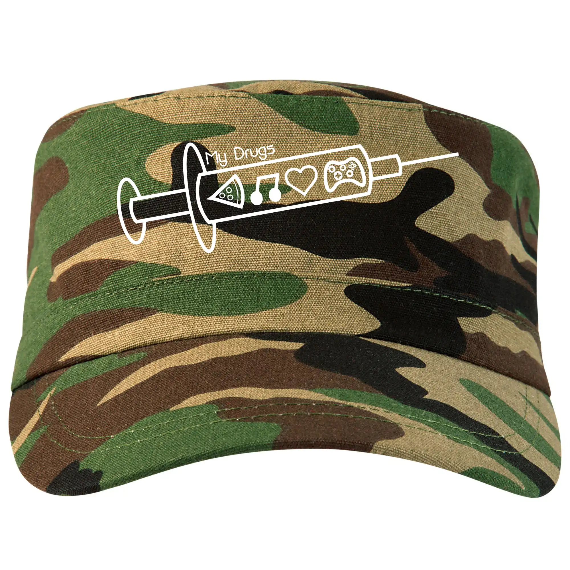 My Drugs - jedlo hudba - Šiltovka CAMO