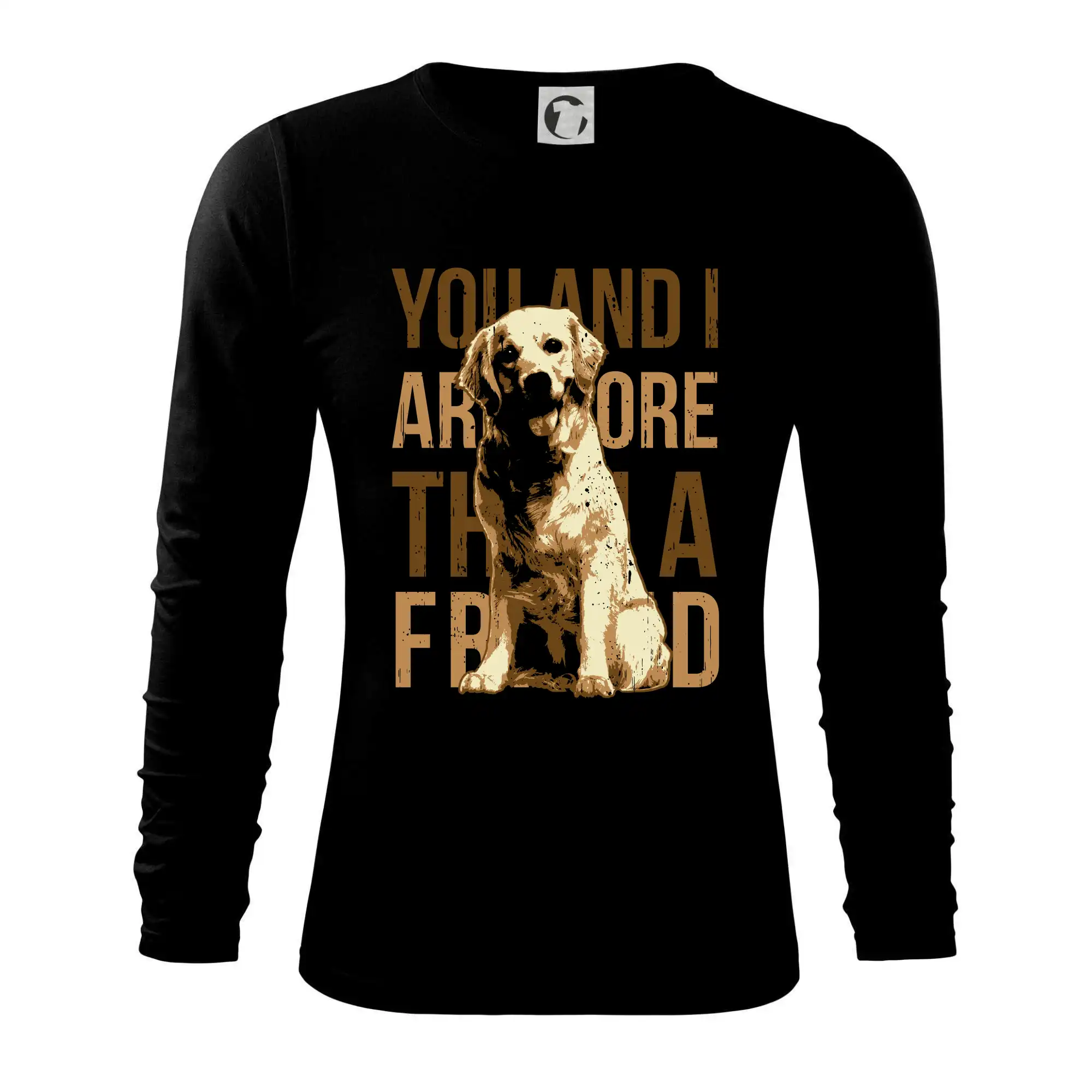Ostatné psie plemená - Dog friend - Tričko s dlhým rukávom FIT-T long sleeve