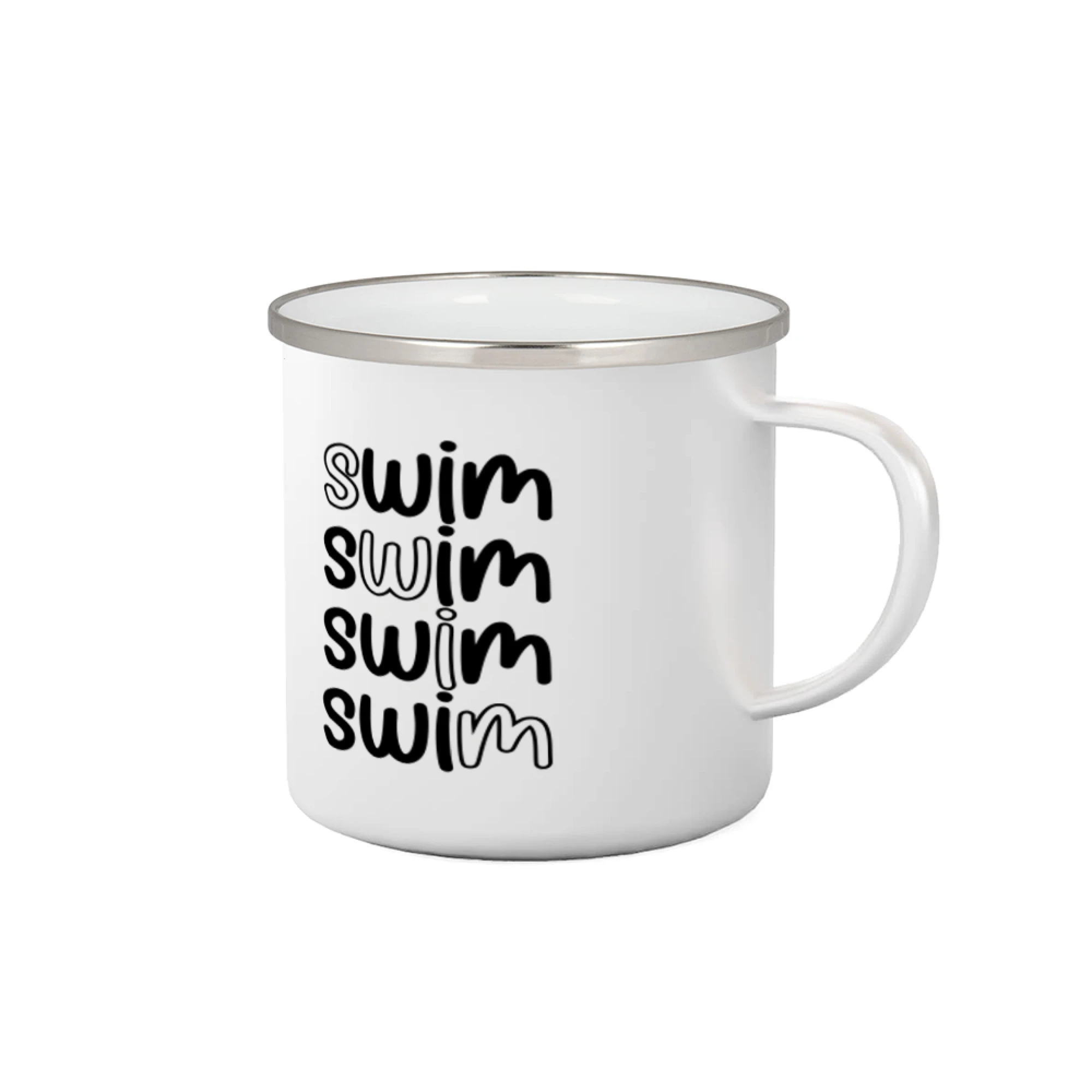 Ostatné športy - Swim nápis - Plecháčik