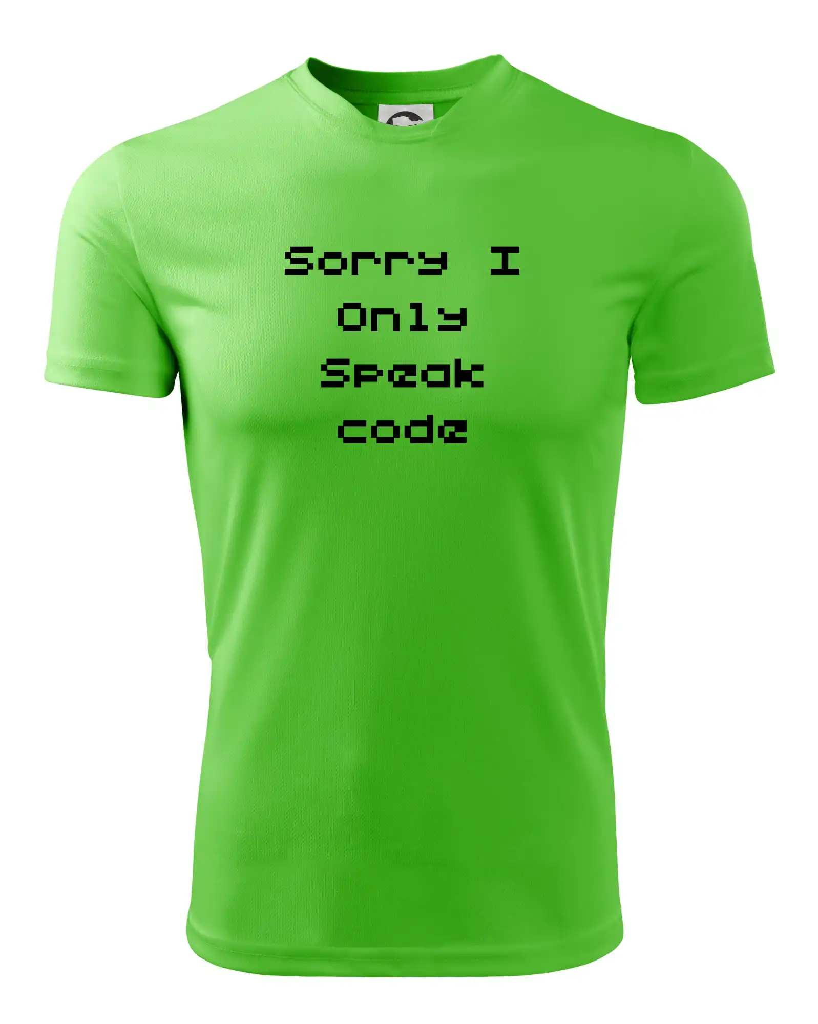 Tričká pre ajťákov - Sorry I Only Speak code - Detské tričko športové