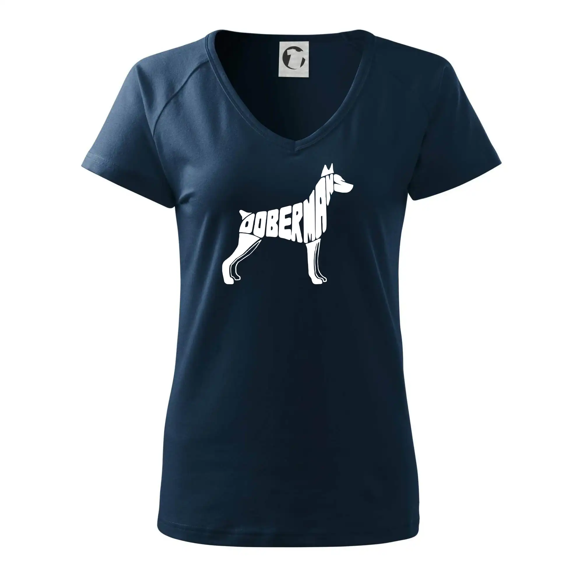 Dobrmans - nápis v tělě