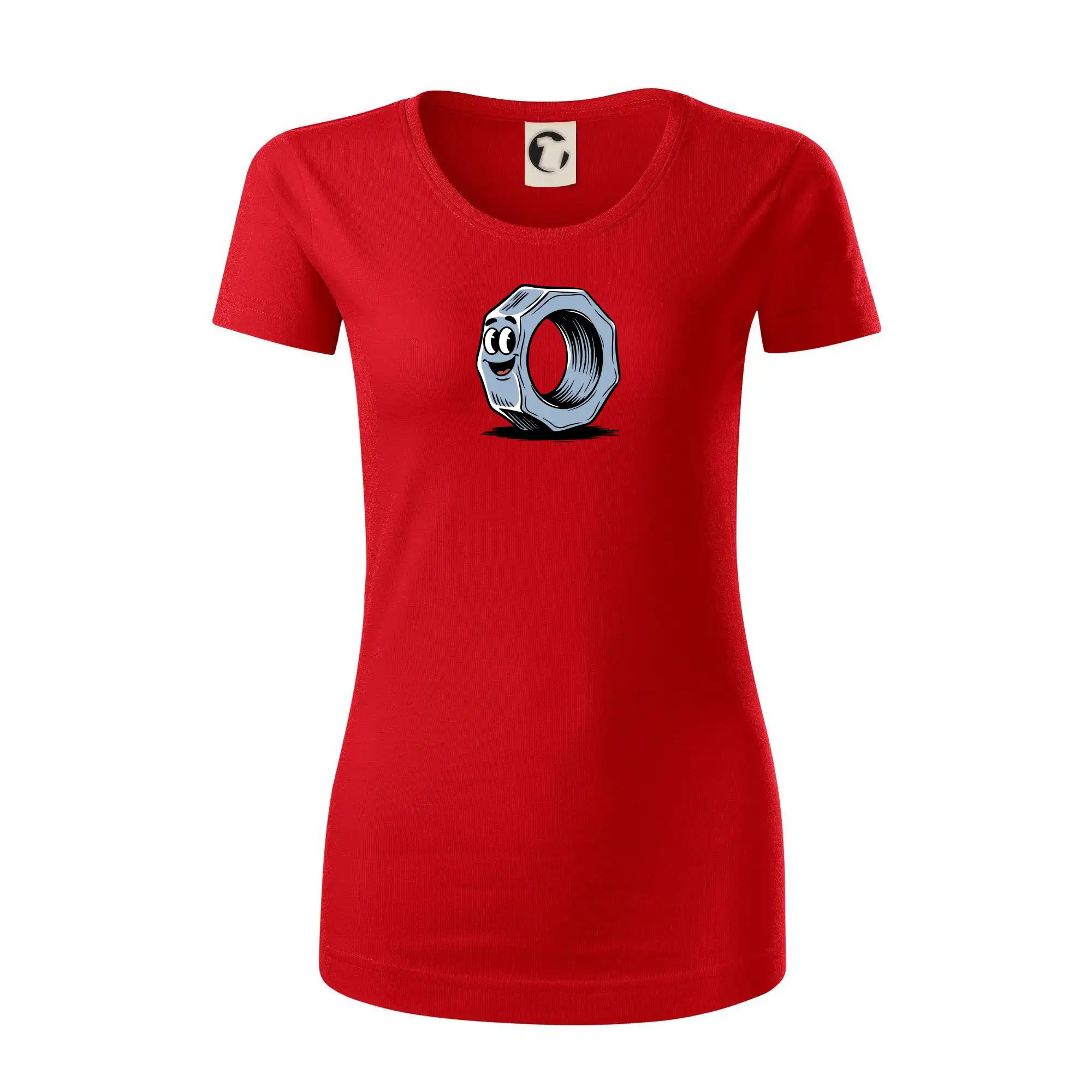 Tričká pre zamilovaných - Parové tričko - Skrutka a matka - Dámske tričko z organickej bavlny Origin (GOTS)