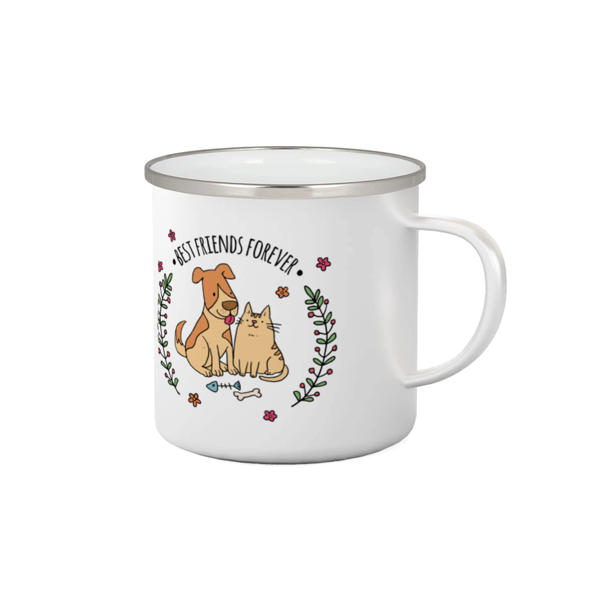 Kočka a pes best friends