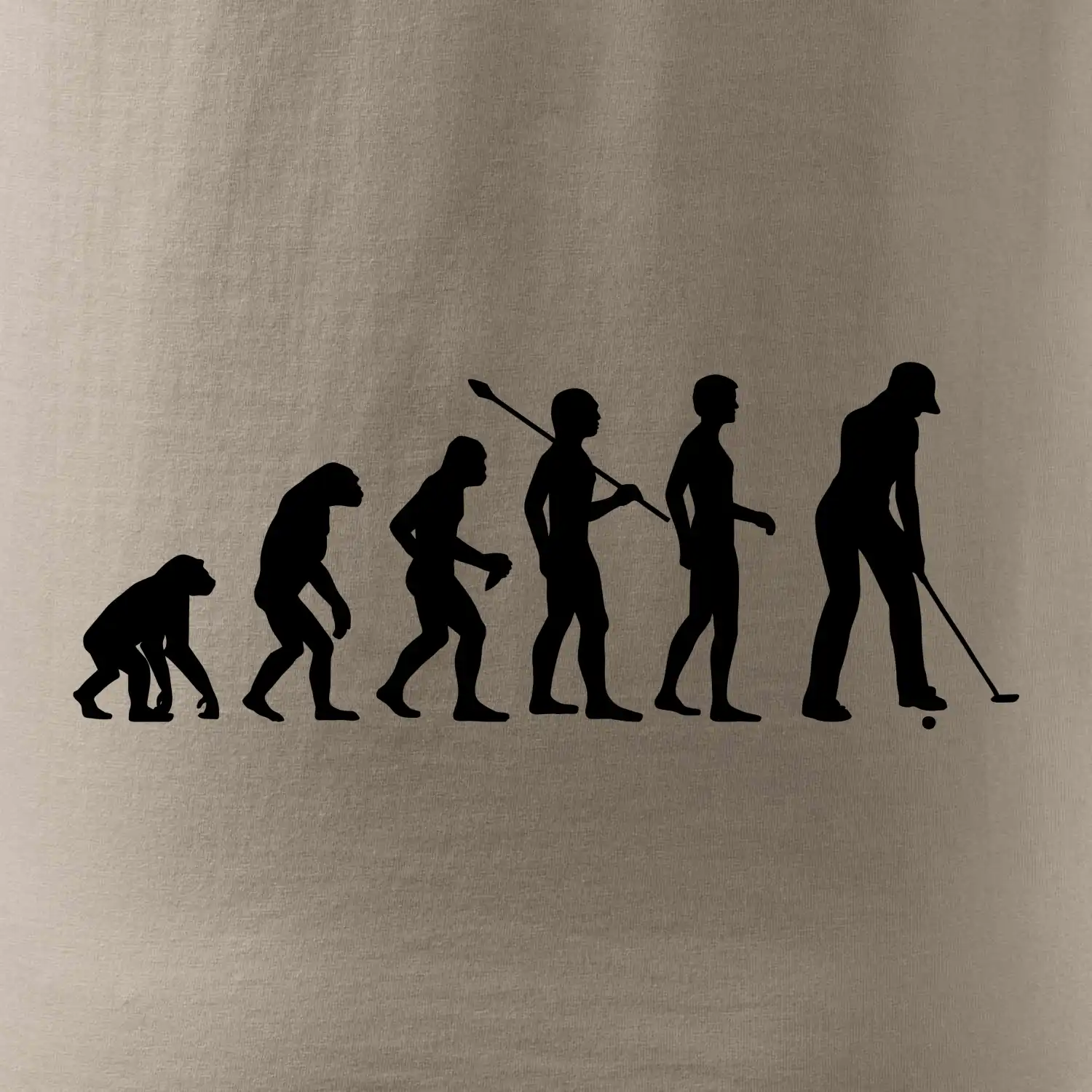 Evoluce golf - žena