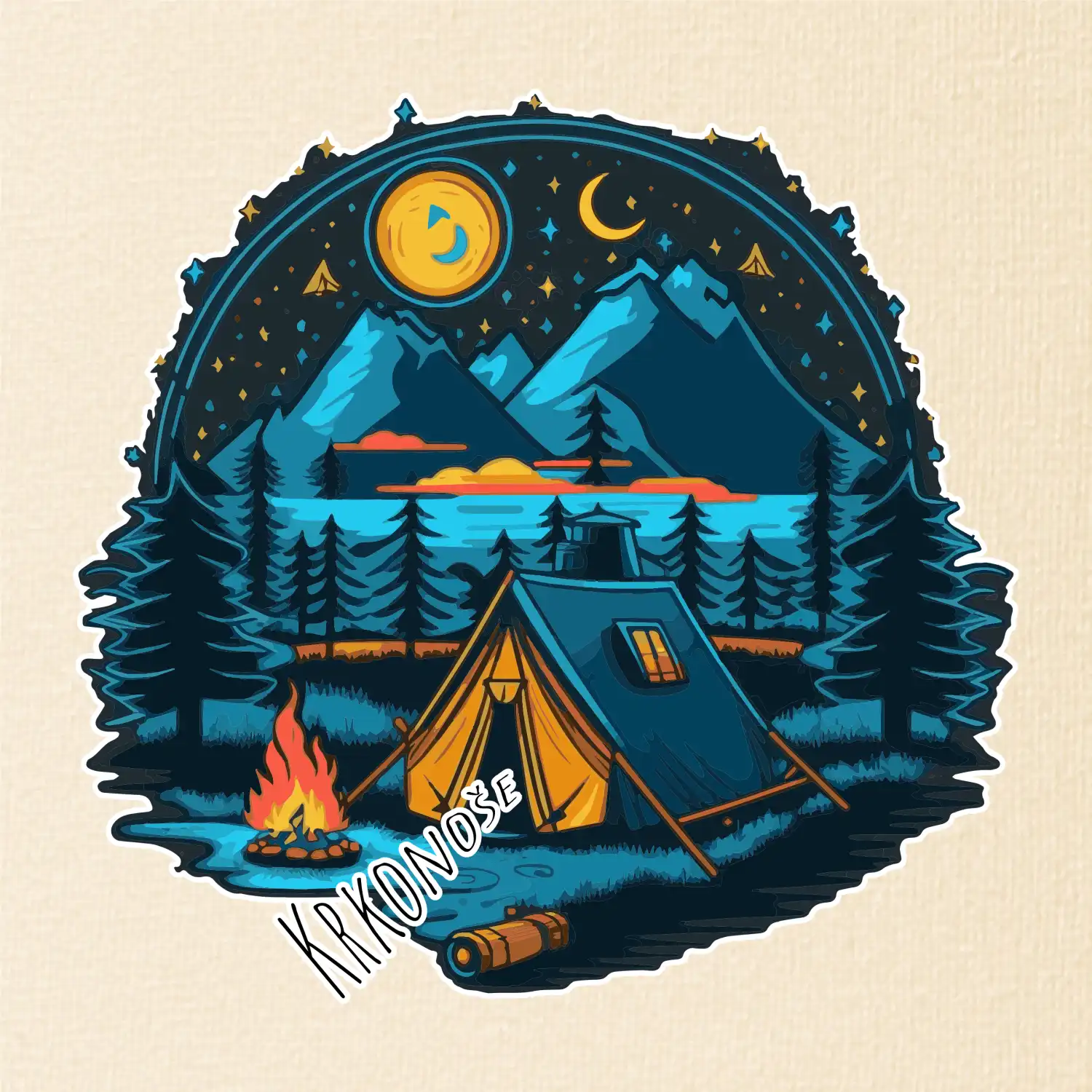 Krkonoše pod stanem