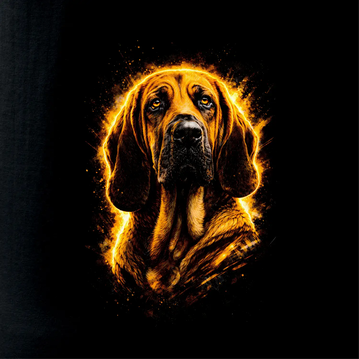 Obrázek polotón bloodhound