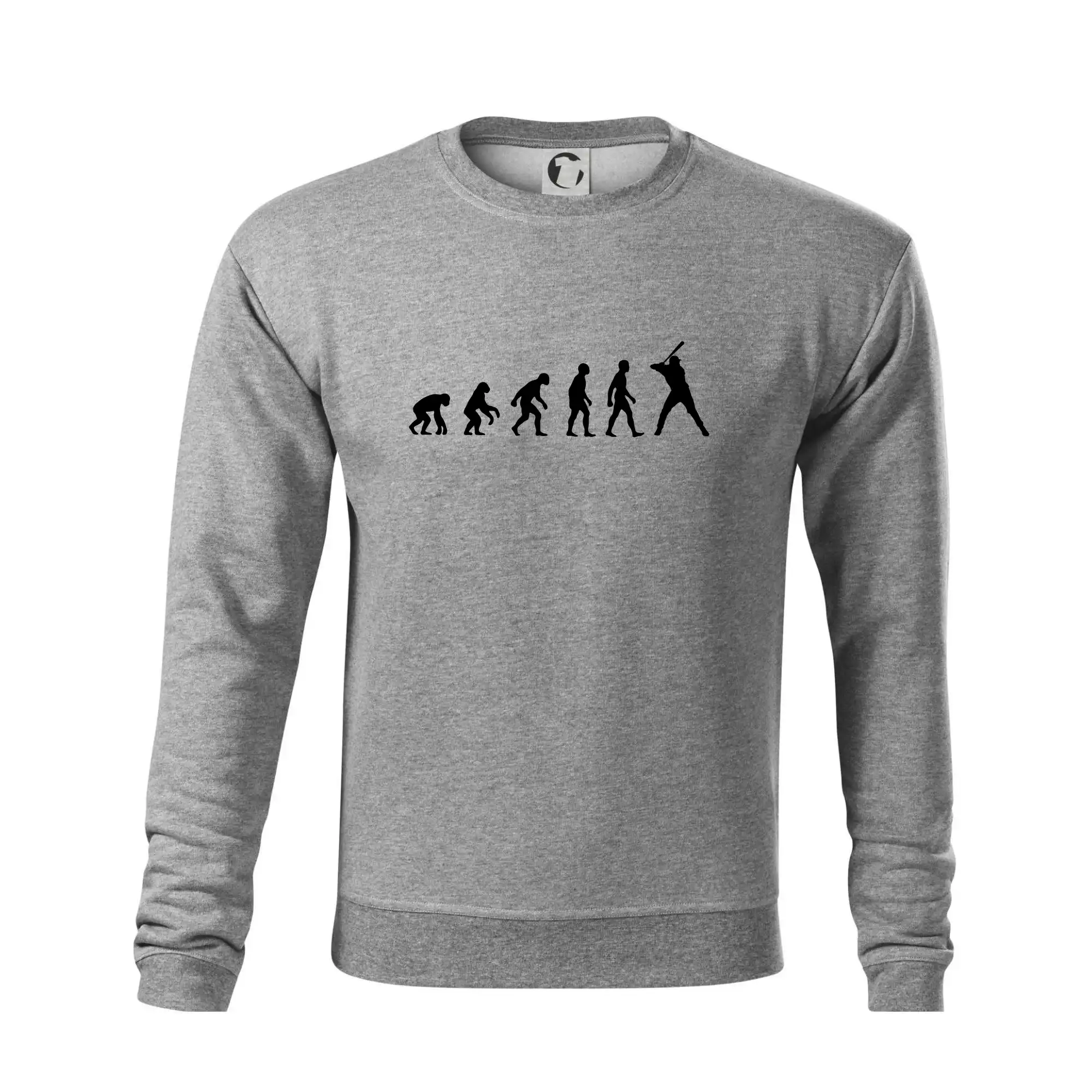 Evoluce baseball pálkař nápřah