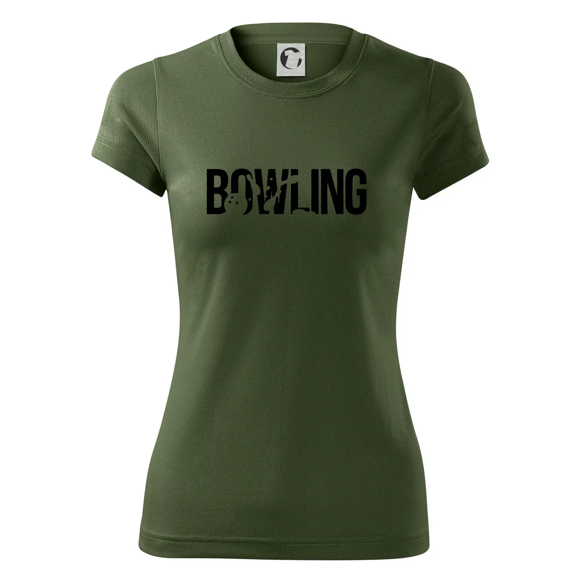 Bowling nápis kuželky