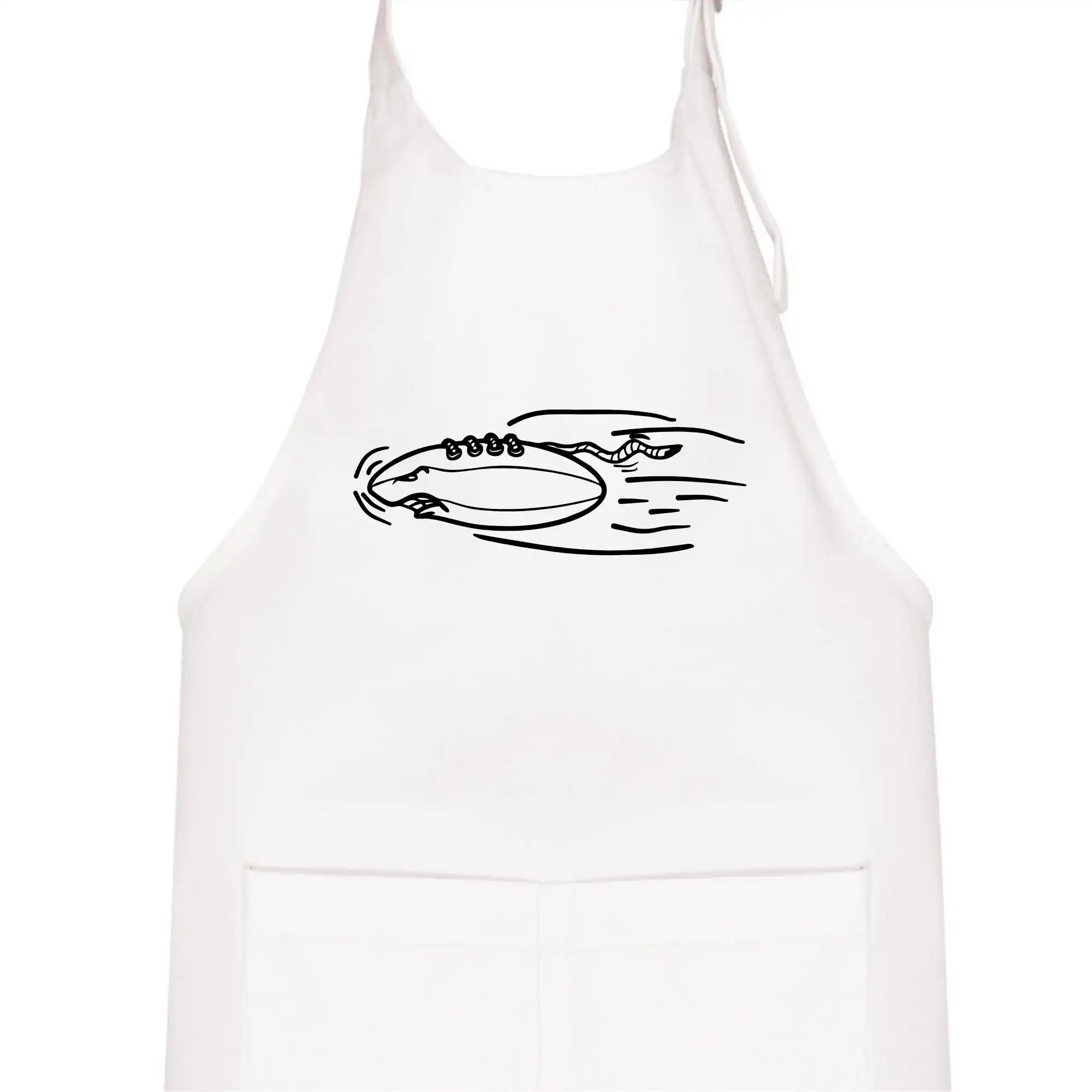 Americký fotbal letící míč