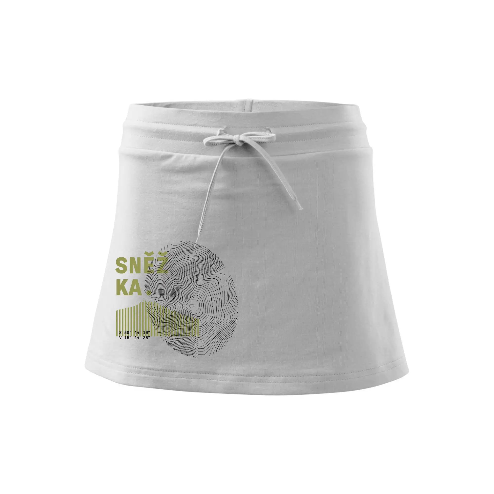 Sněžka - vrstevnice otisk