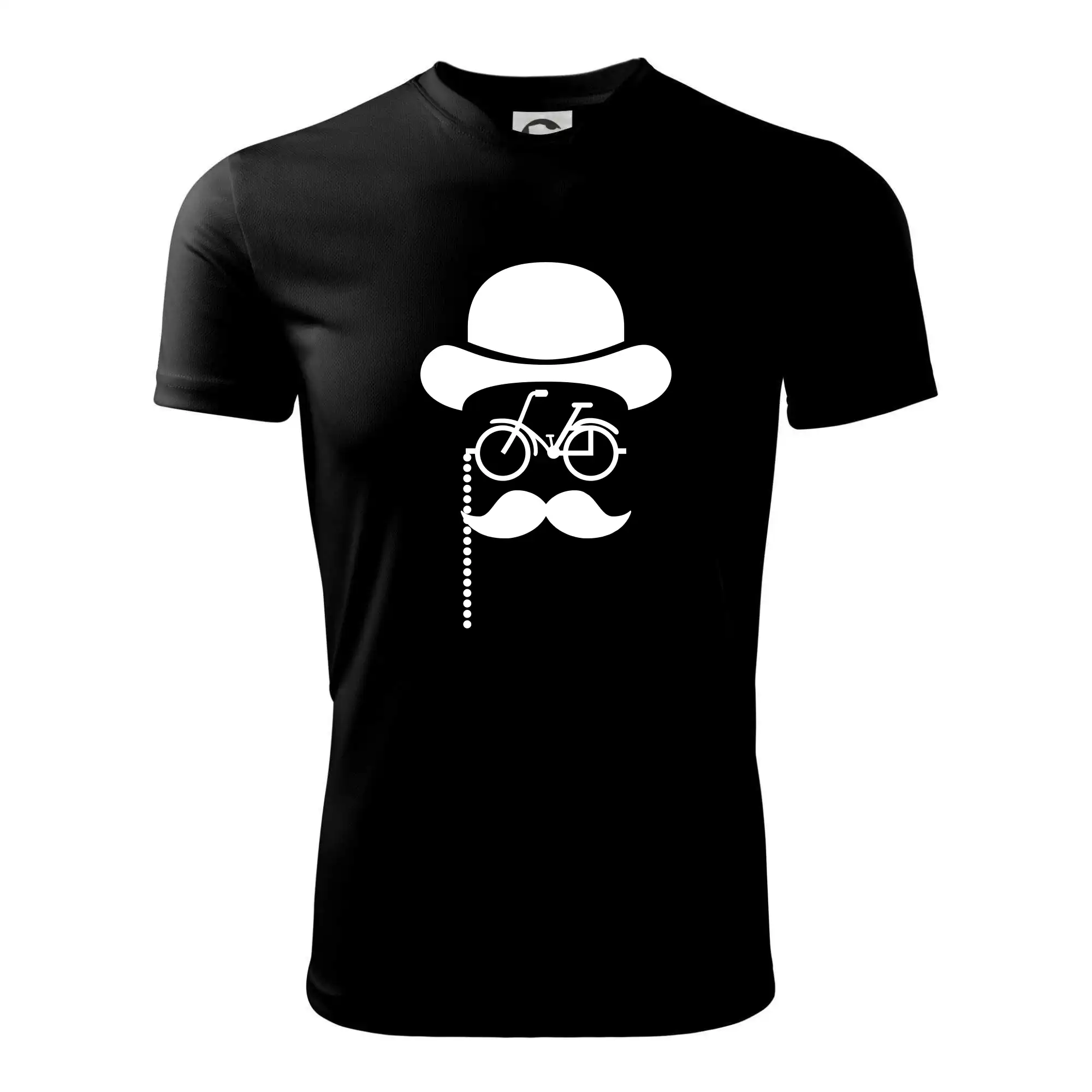 Tričká s fúzikmi - Mustache bicykel - Detské tričko športové