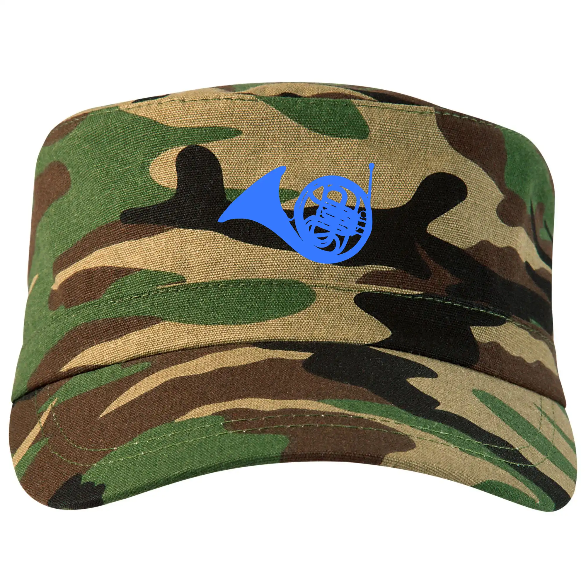Seriálové tričká - Blue French Horn - Šiltovka CAMO