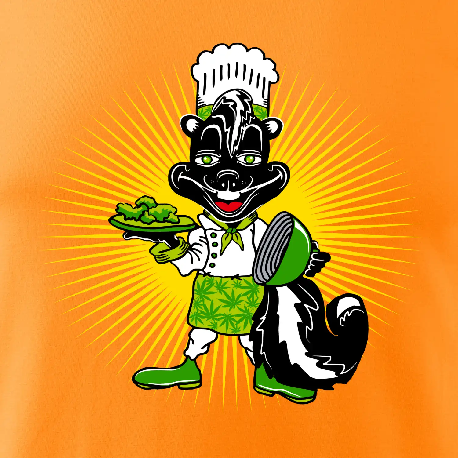 Skunk kuchař (Pecka design)