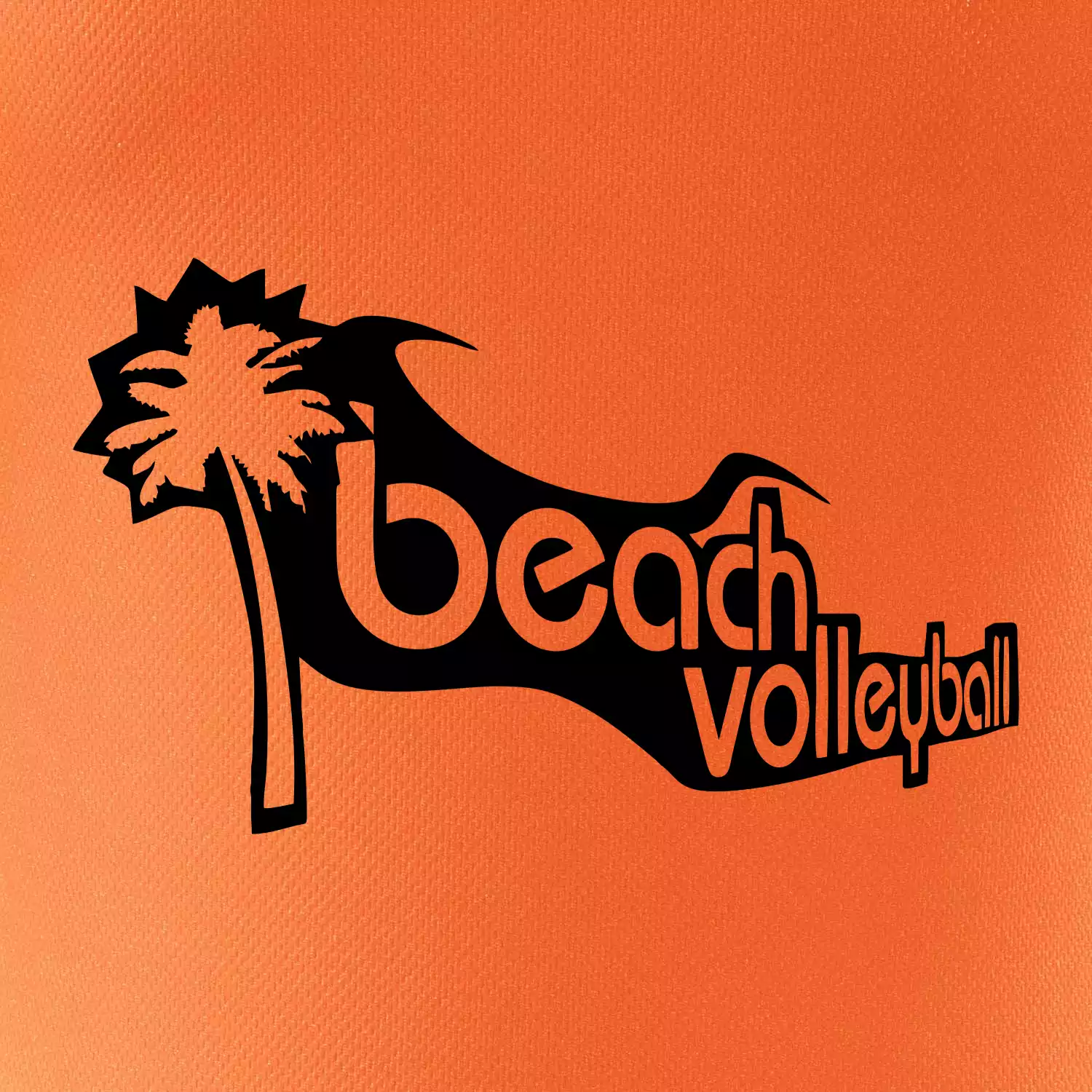 Beach volleyball obrys