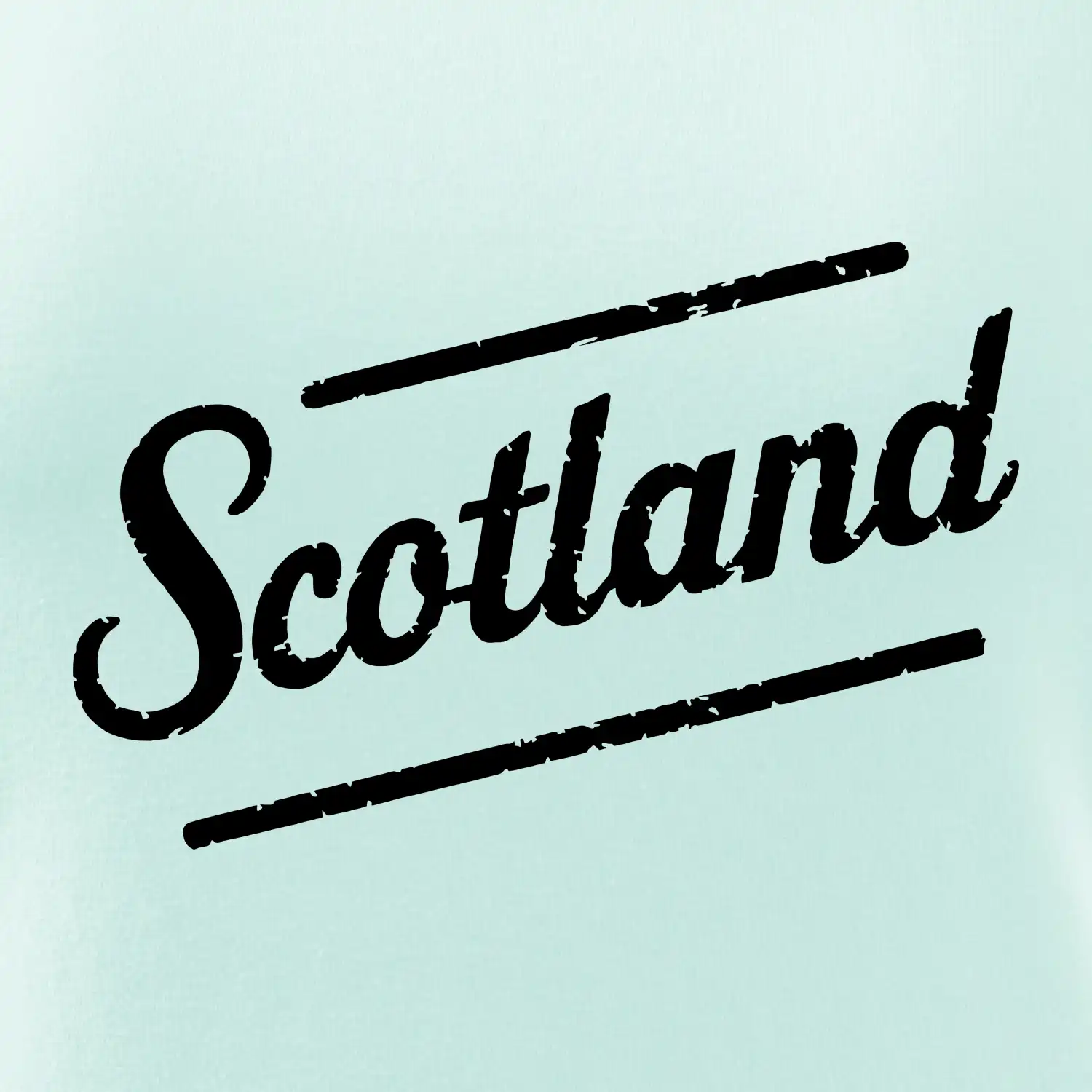 Scotland Vintage nápis
