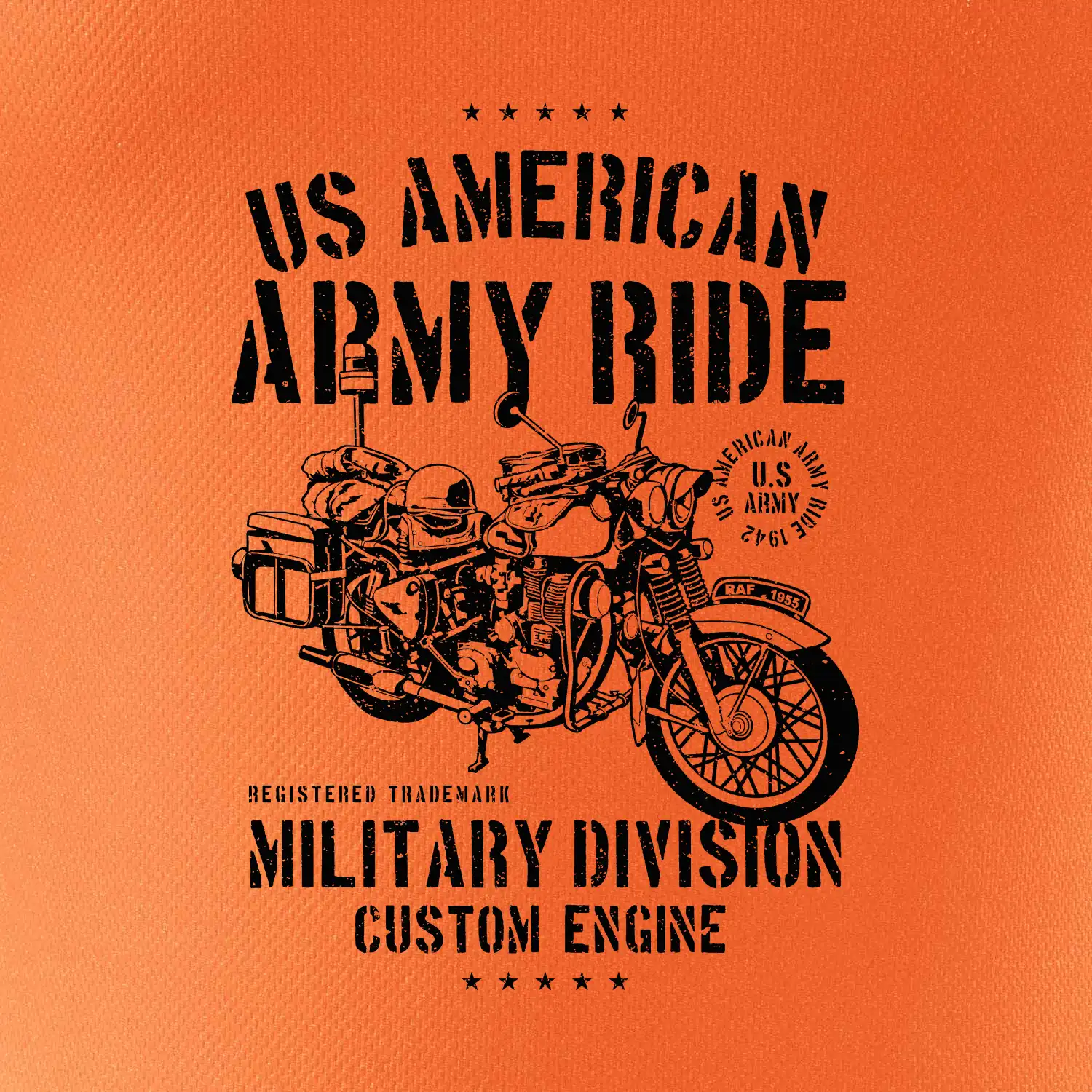 Army Ride Motorcycle