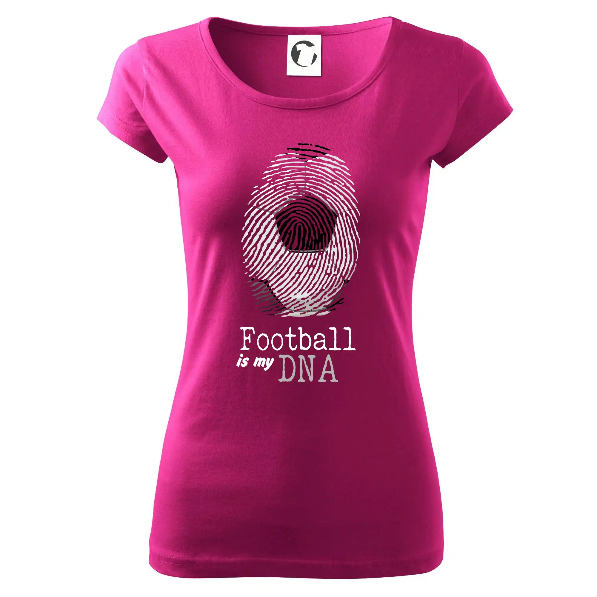 Tričká pre futbalistov - Football is my DNA - Dámske tričko Pure