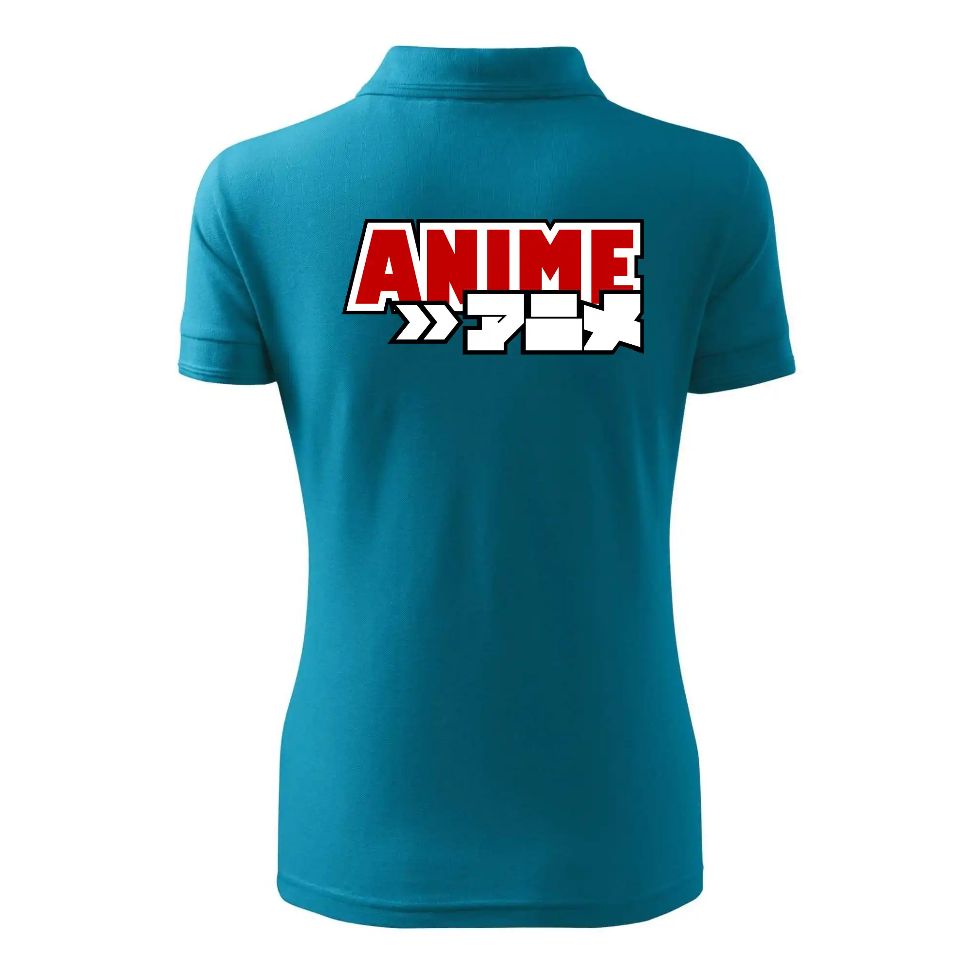 Anime nápis červený