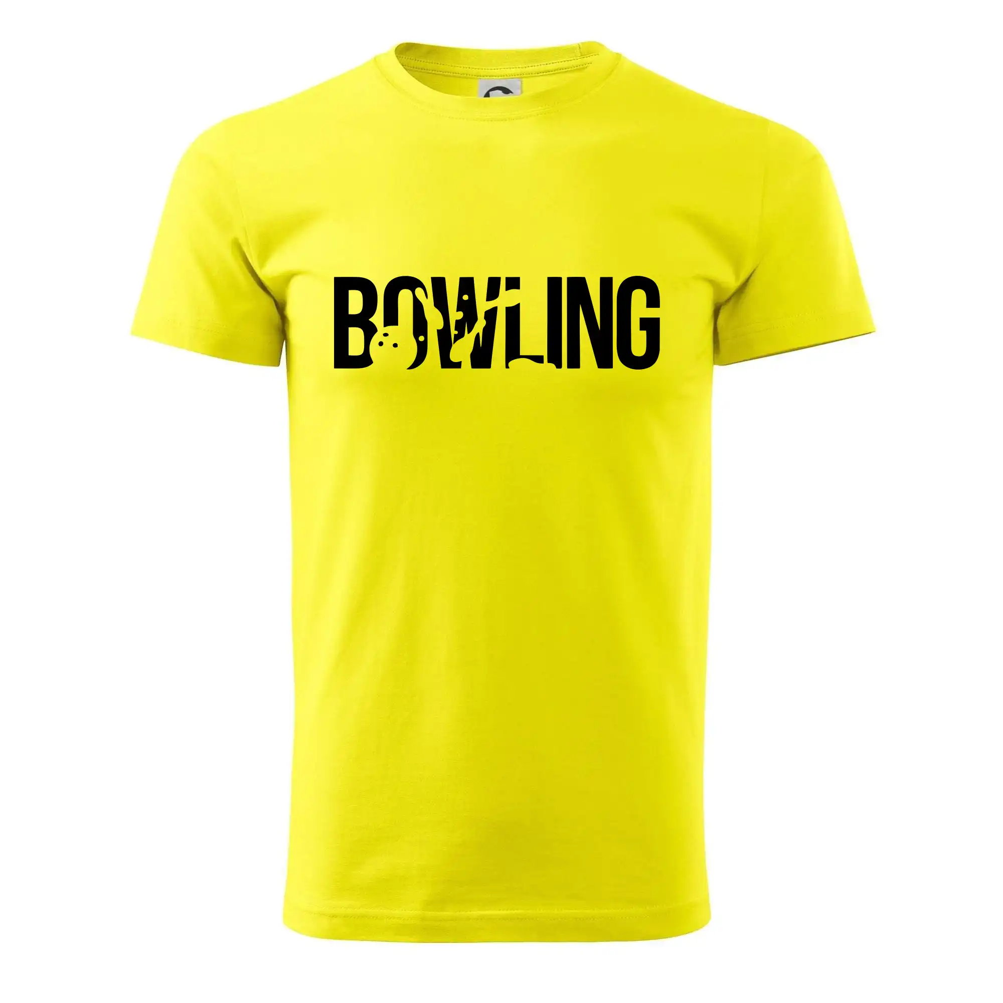 Bowling nápis kuželky