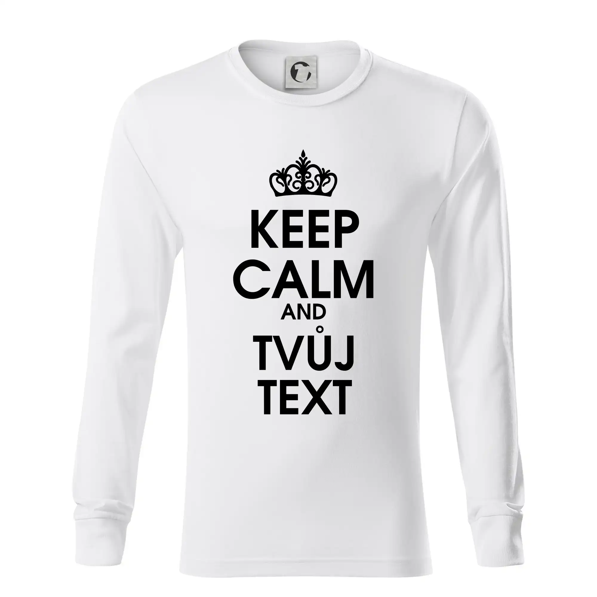 Keep calm - váš text