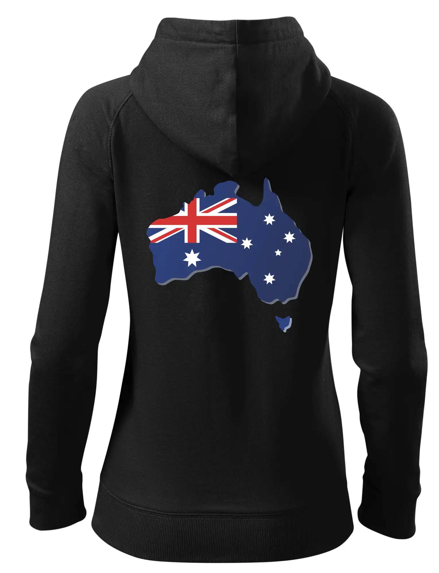 Austrálie - vlajka mapa