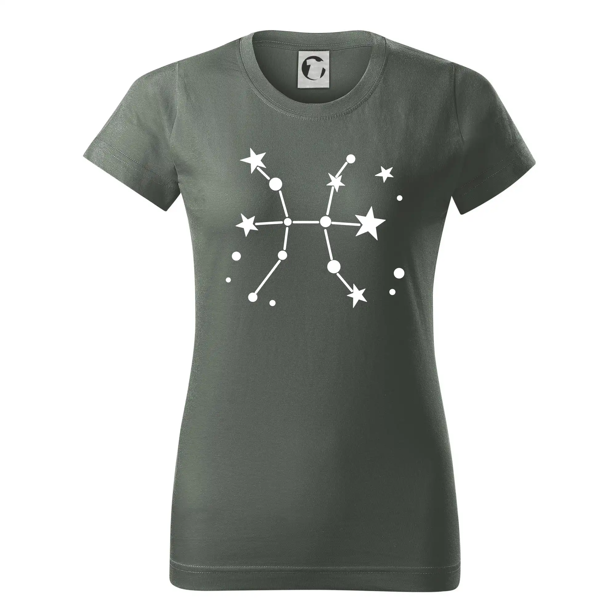 Tričká ryby - Súhvezdie - Pisces - Ryby - Dámske tričko basic - ľahko voľnejšie a dlhšie