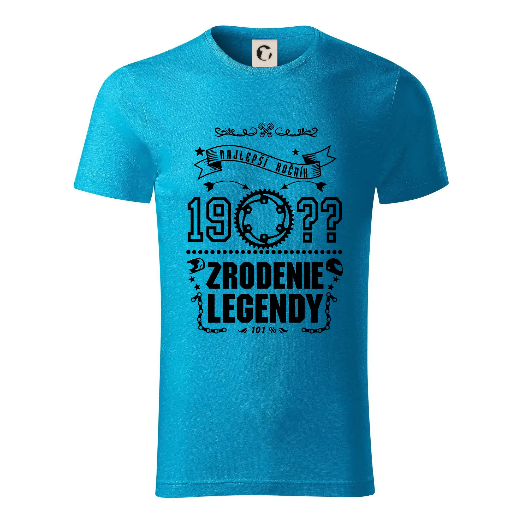 Trička Zrodenie legendy - Zrodenie legendy - pre motorkárov - Tričko z organickej bavlny