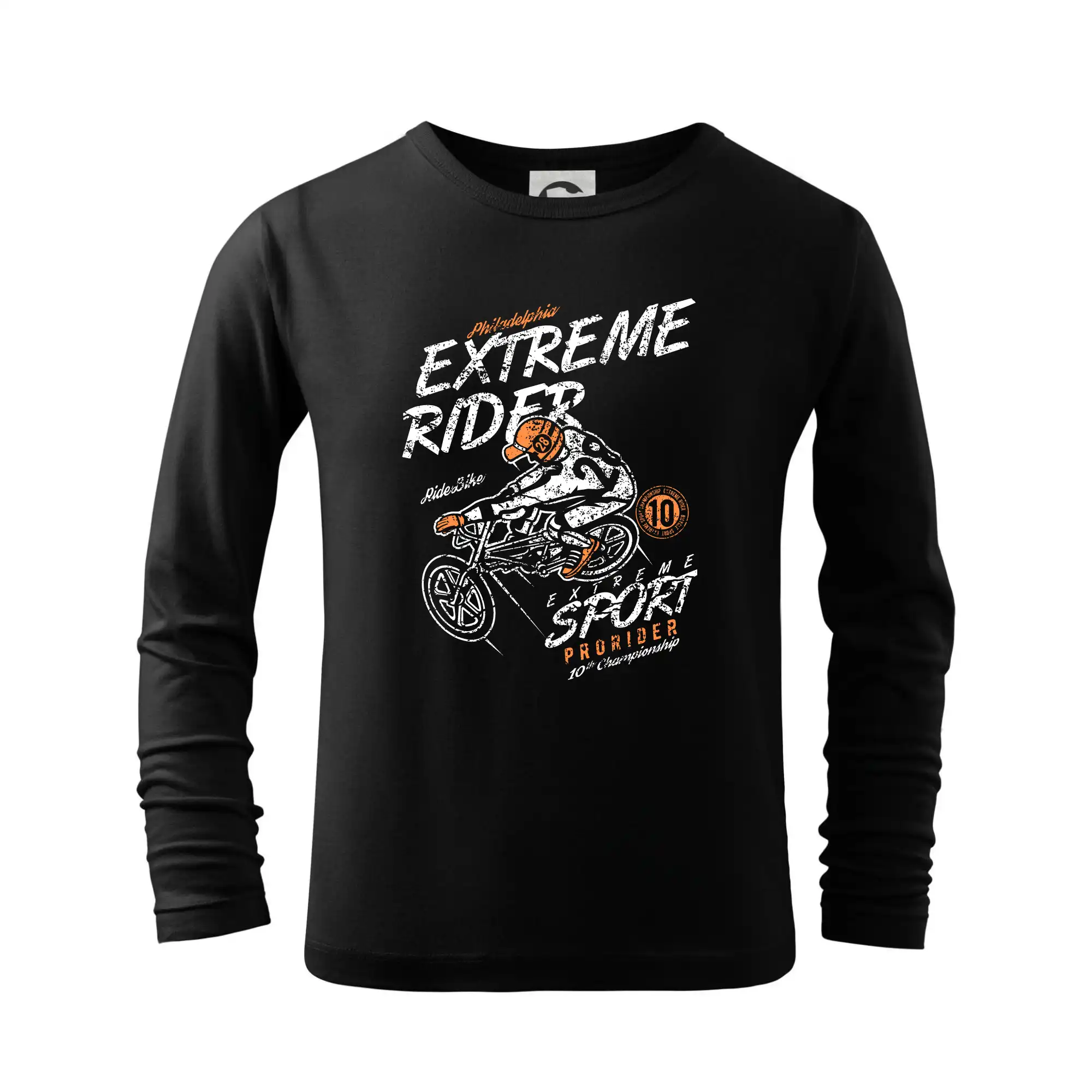 Tričko ako darček pre cyklistu - Extreme Rider - Tričko detské Long Sleeve