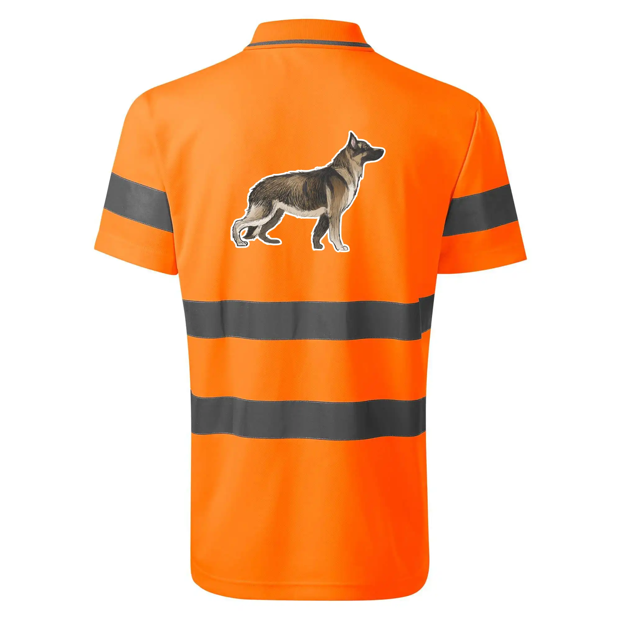 Německý ovčák - hnědý kreslený