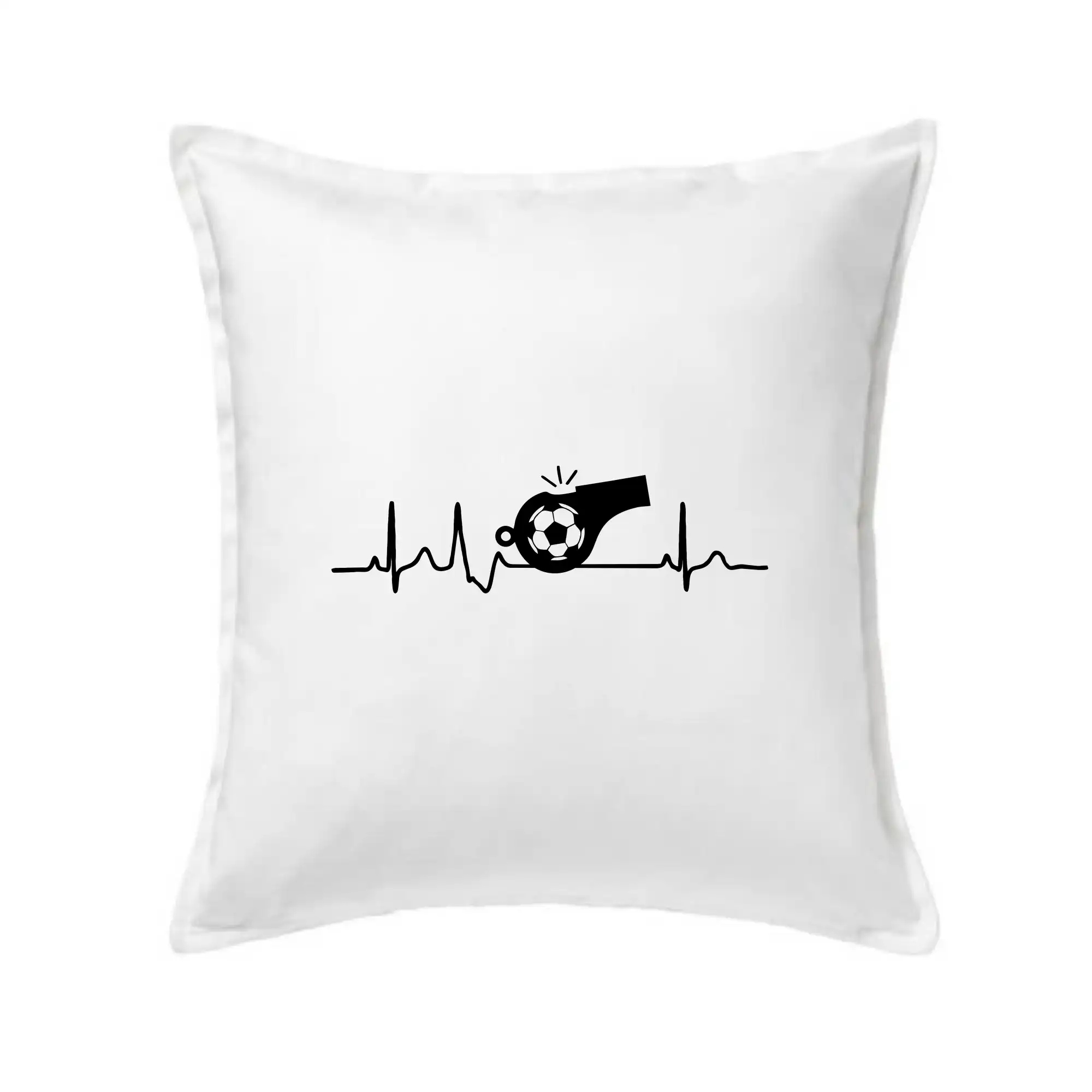 EKG fotbal rozhodčí a píšťalka