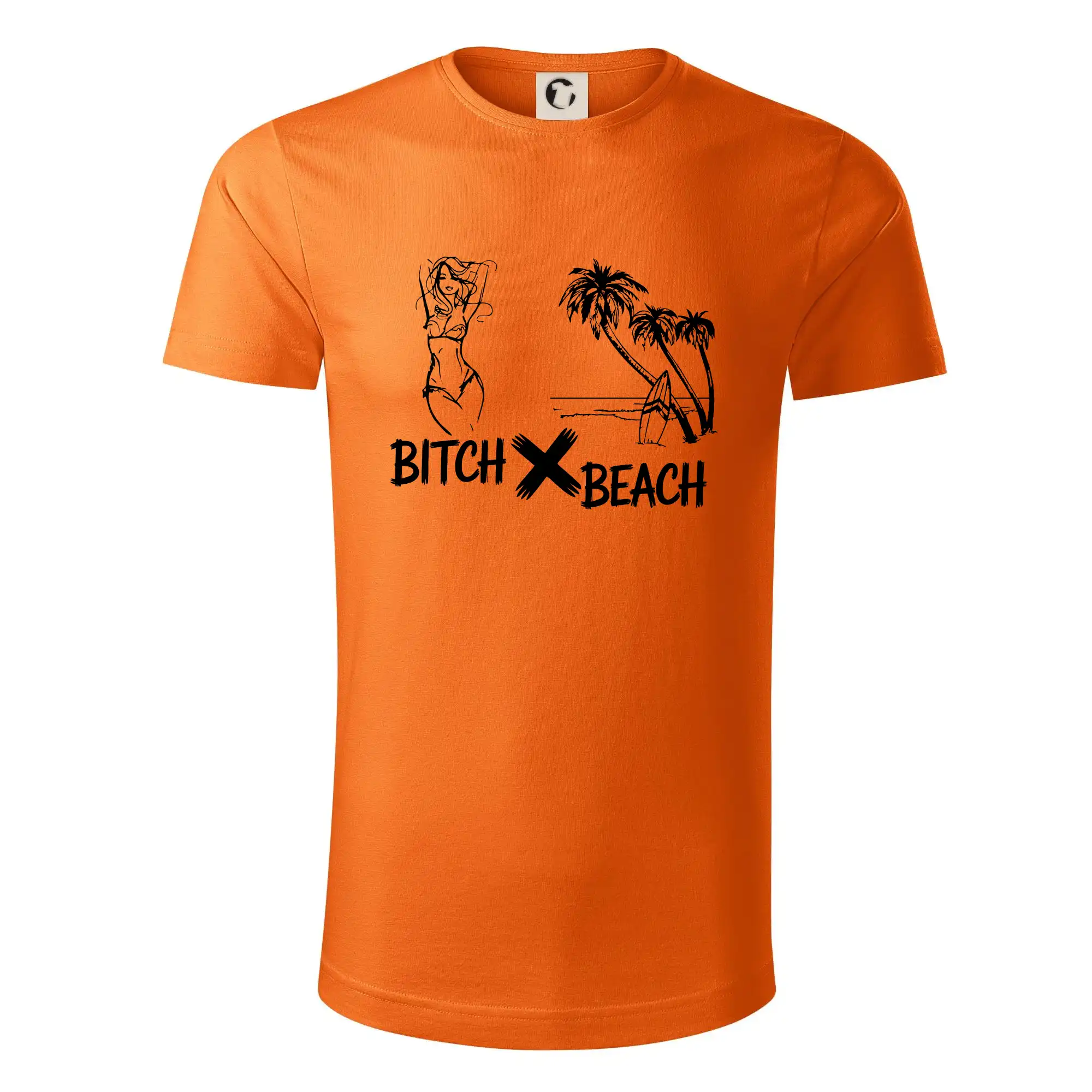 Ďalšie tričká pre školákov - Anglický slovníček - Bitch Beach - Tričko z organickej bavlny