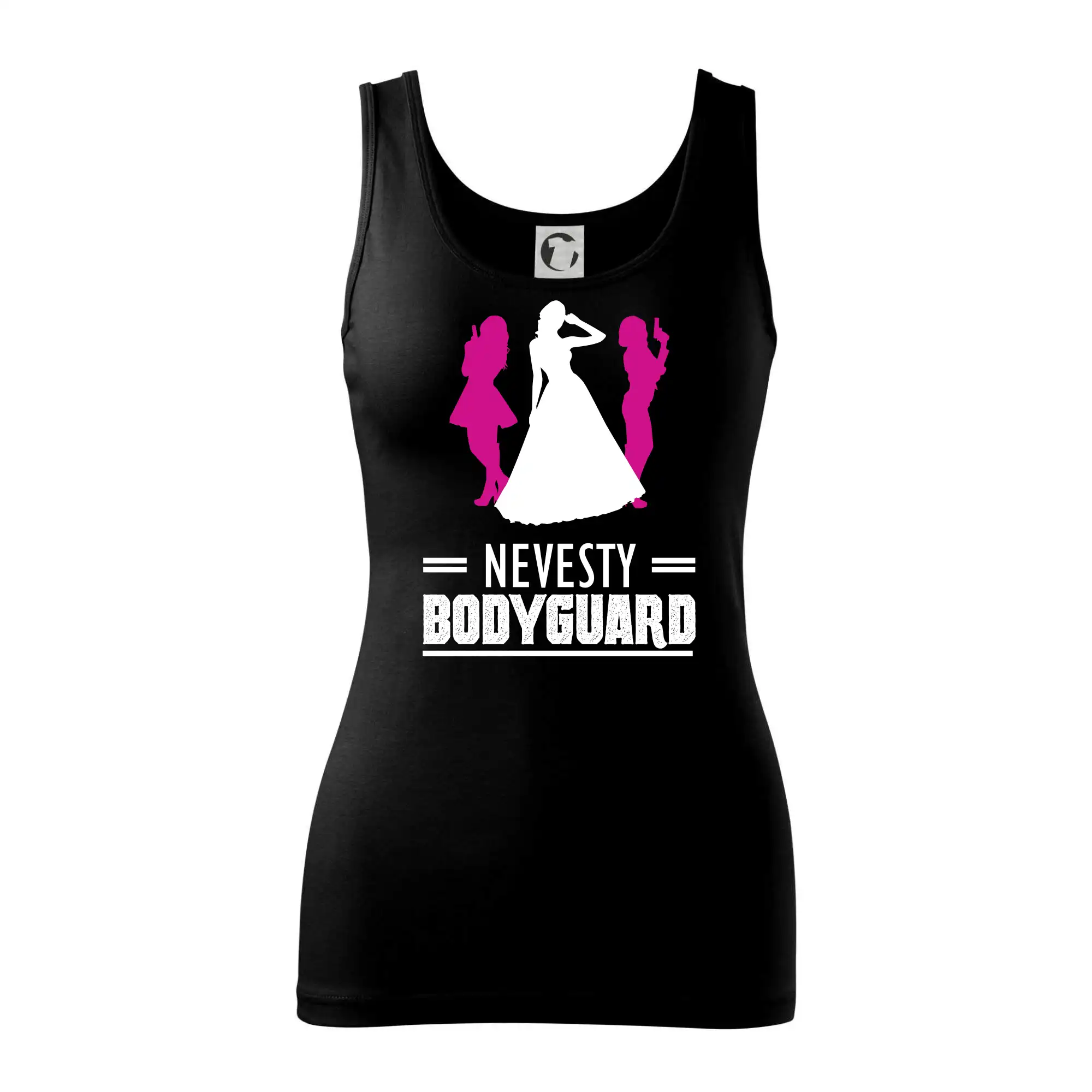 Tričká na rozlúčku so slobodou - Nevesty bodyguard - Dámske tielko